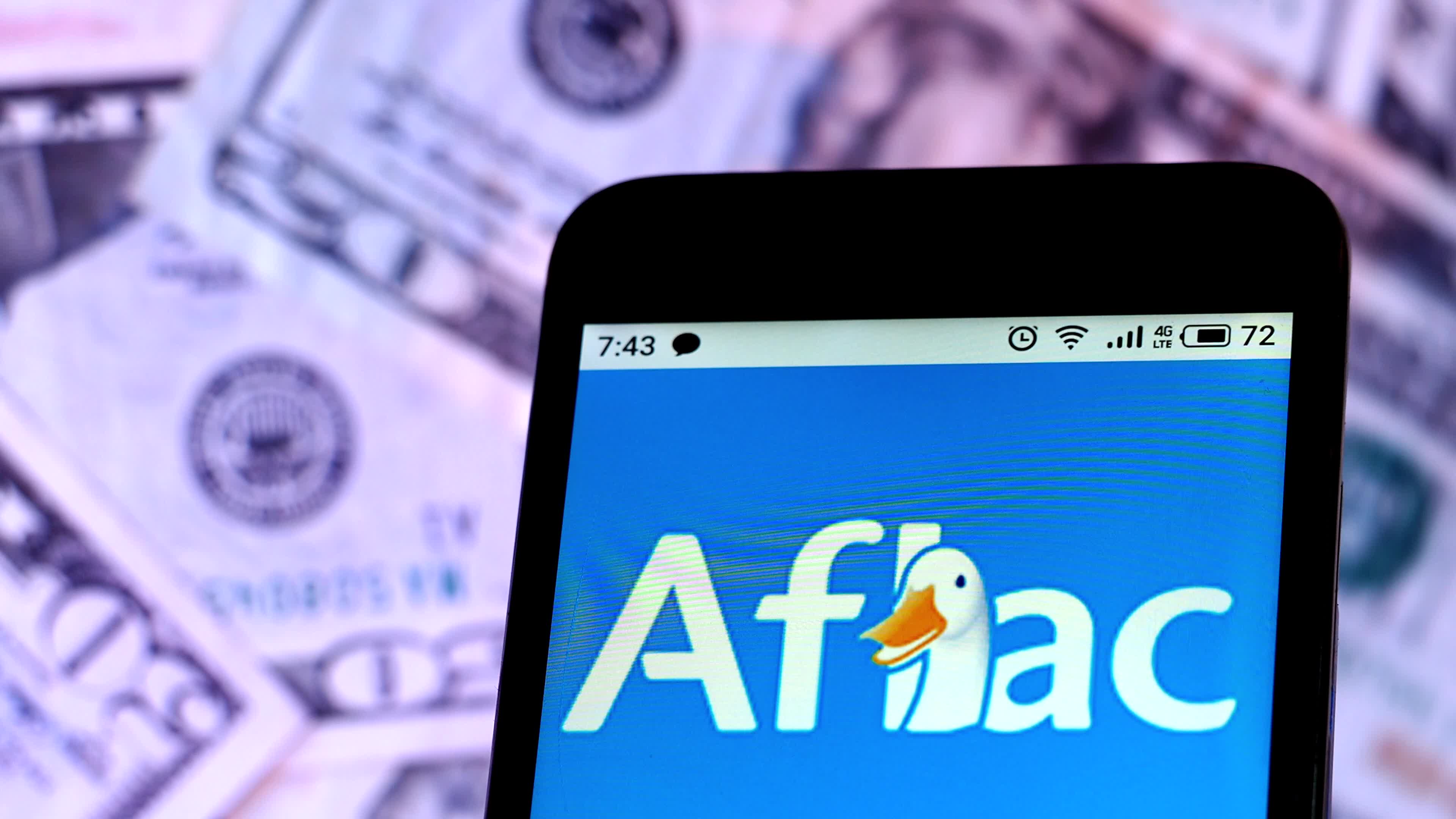 
243/5000
Video illustration the logo of Aflac
