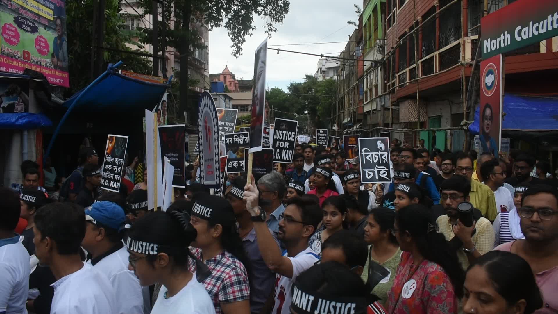 Protest in India.