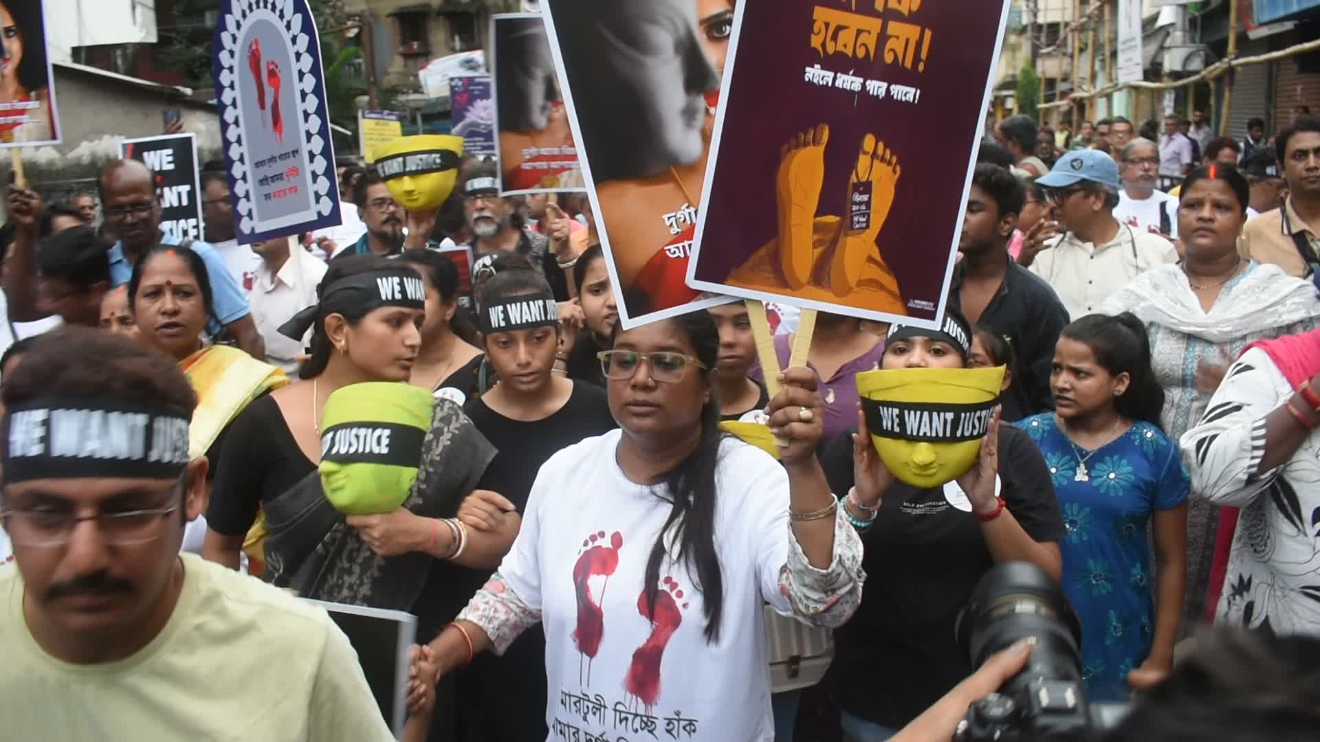 Protest in India.