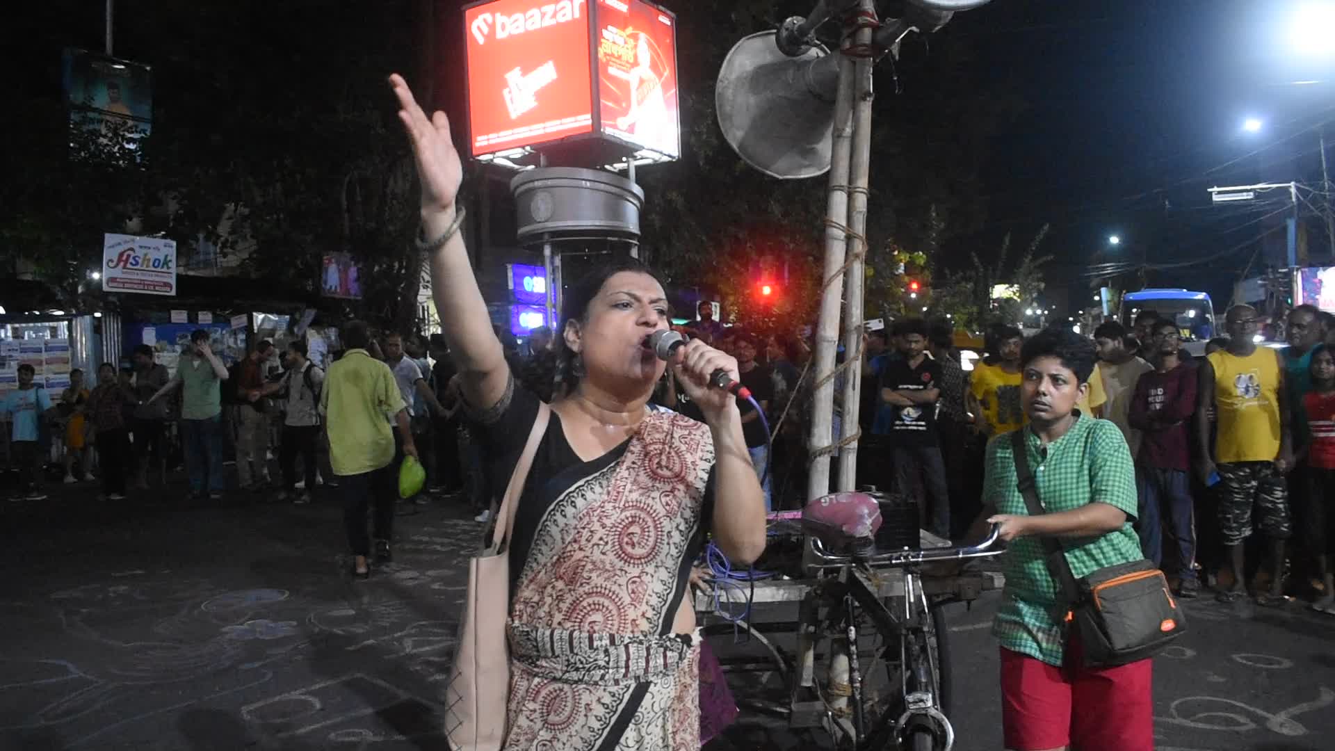 Protest in India.