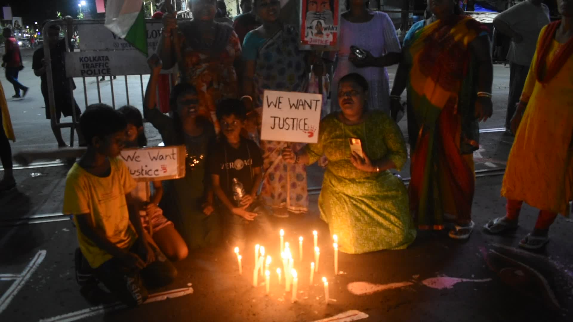 Protest in India.