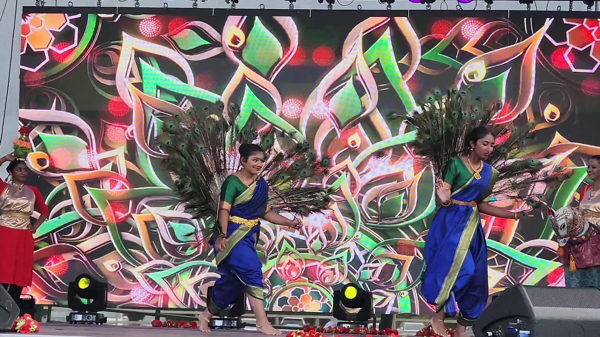 Traditional Sri Lankan Tamil dance performance