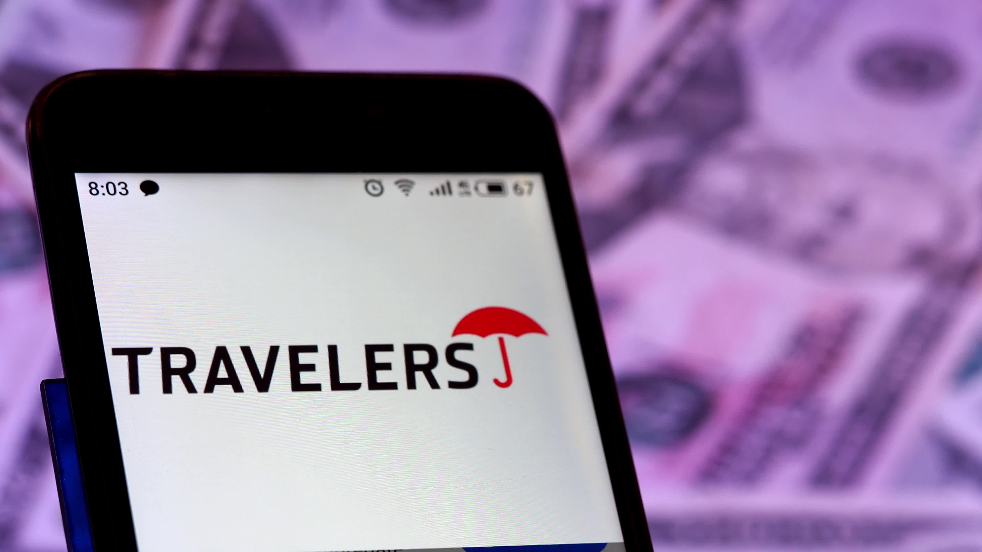 Video illustration the logo of The Travelers Companies