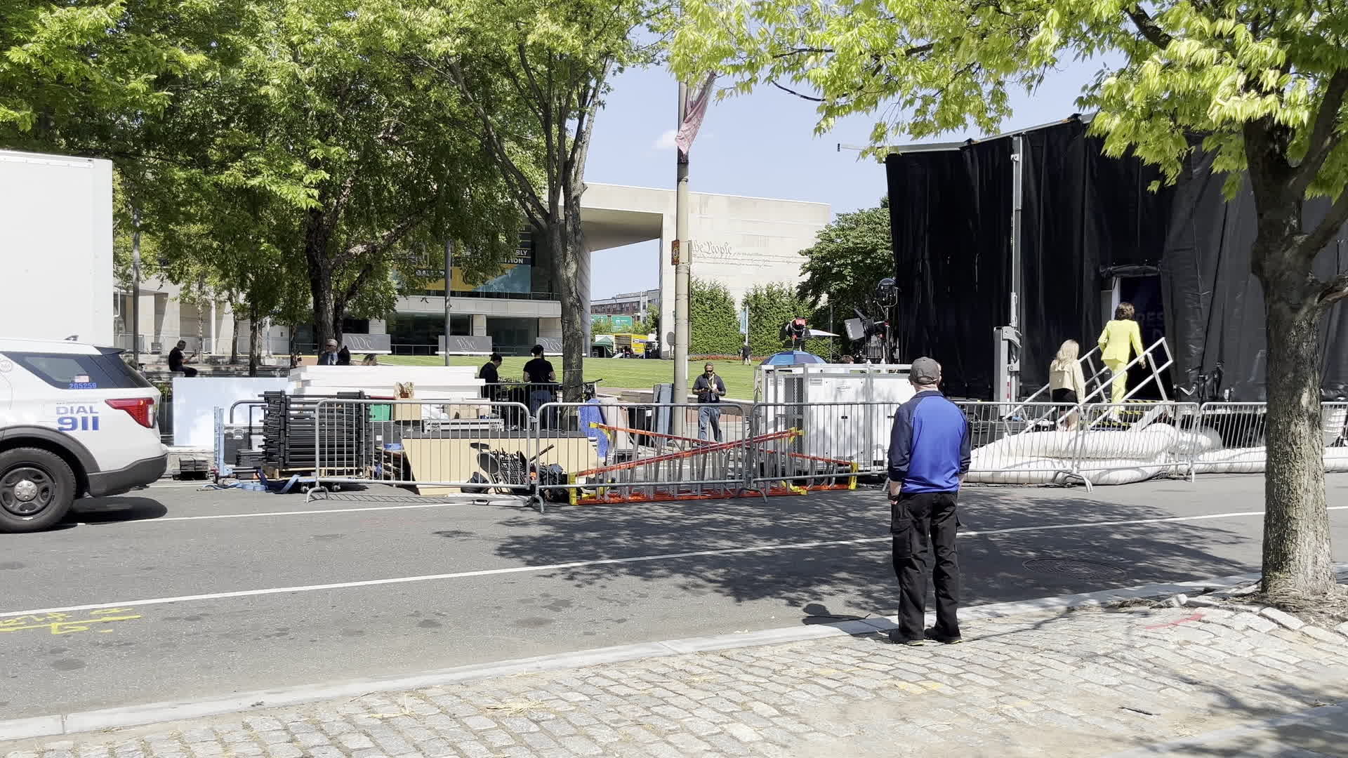 Preparations ahead of Presidential Debate in Philadelphia, PA
