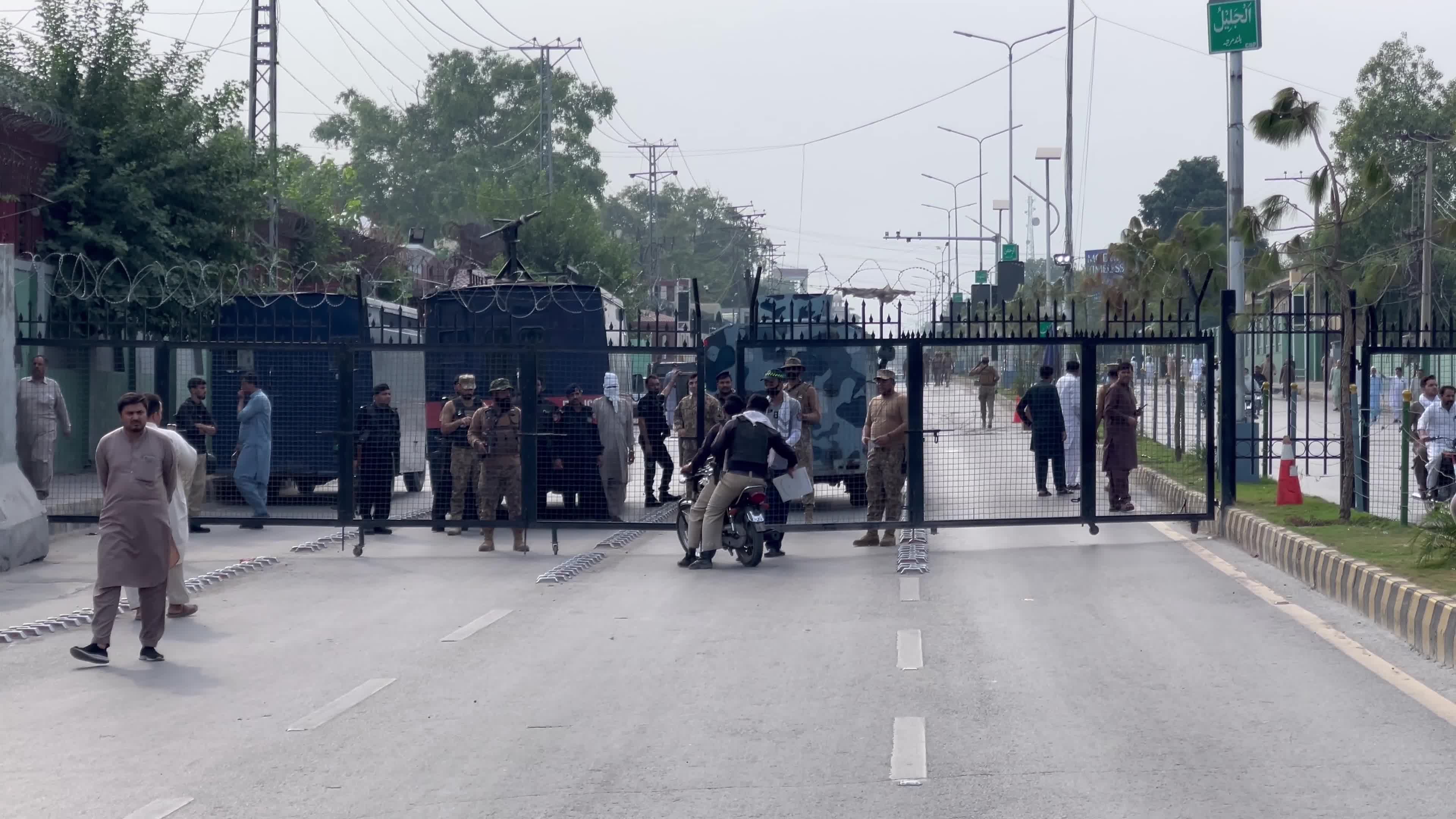 PTI protest outside KPK provincial assembly as Islamabad police arrest party leaders