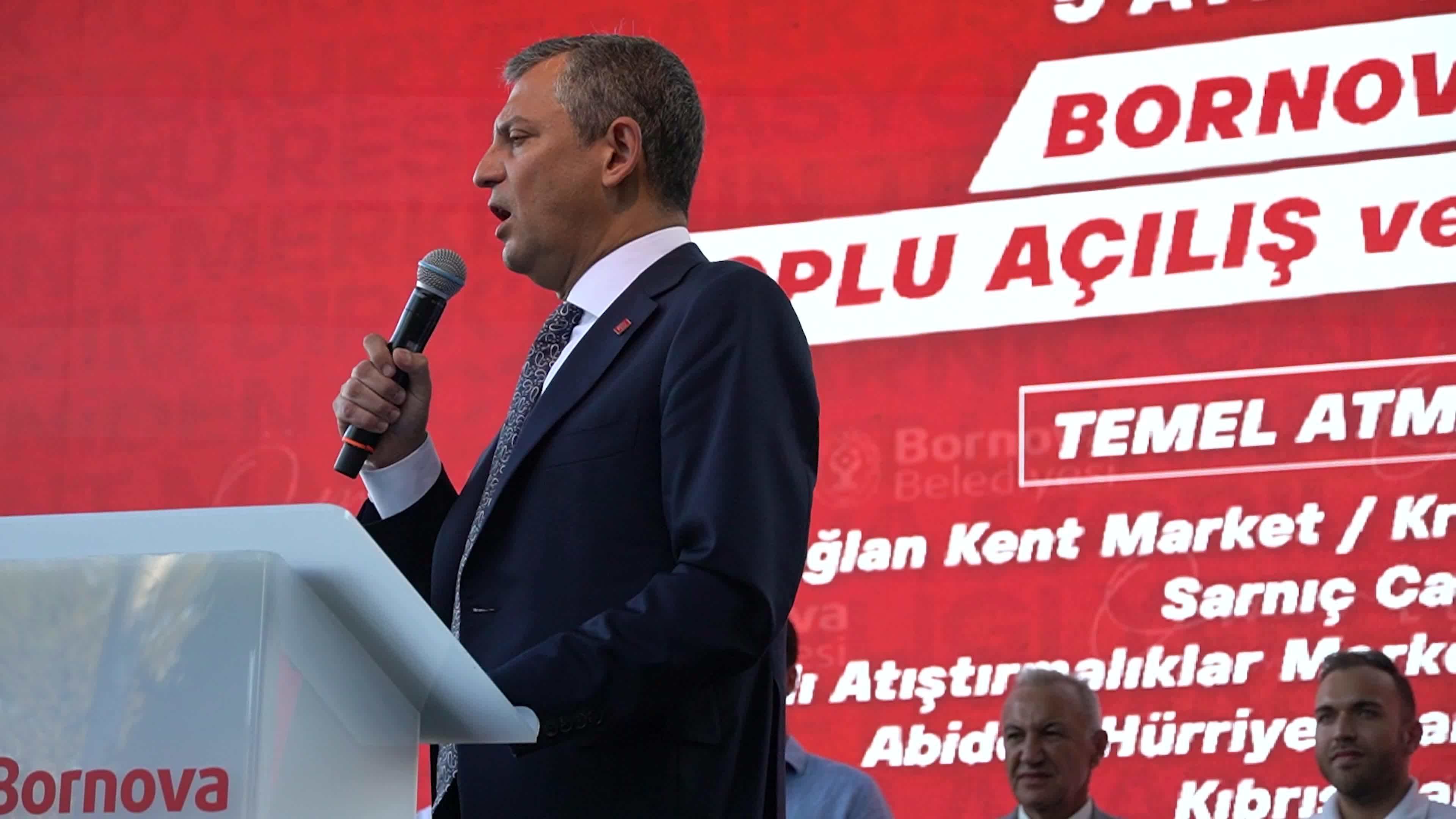 The chairman of the main opposition party CHP, Ozgur Ozel attended to opening ceremony, Izmir, Turkey - 12 Sep 2024