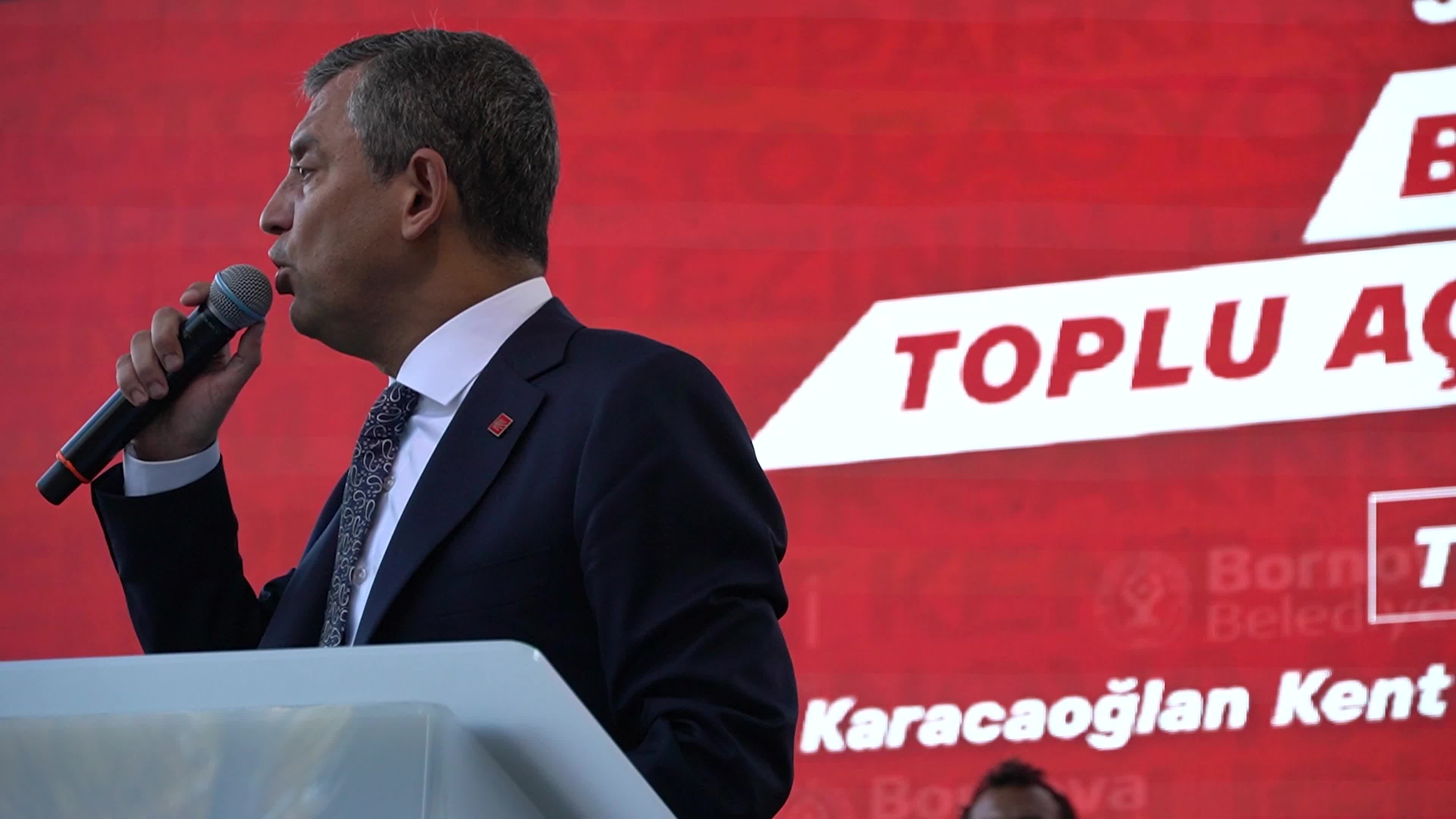 The chairman of the main opposition party CHP, Ozgur Ozel attended to opening ceremony, Izmir, Turkey - 12 Sep 2024