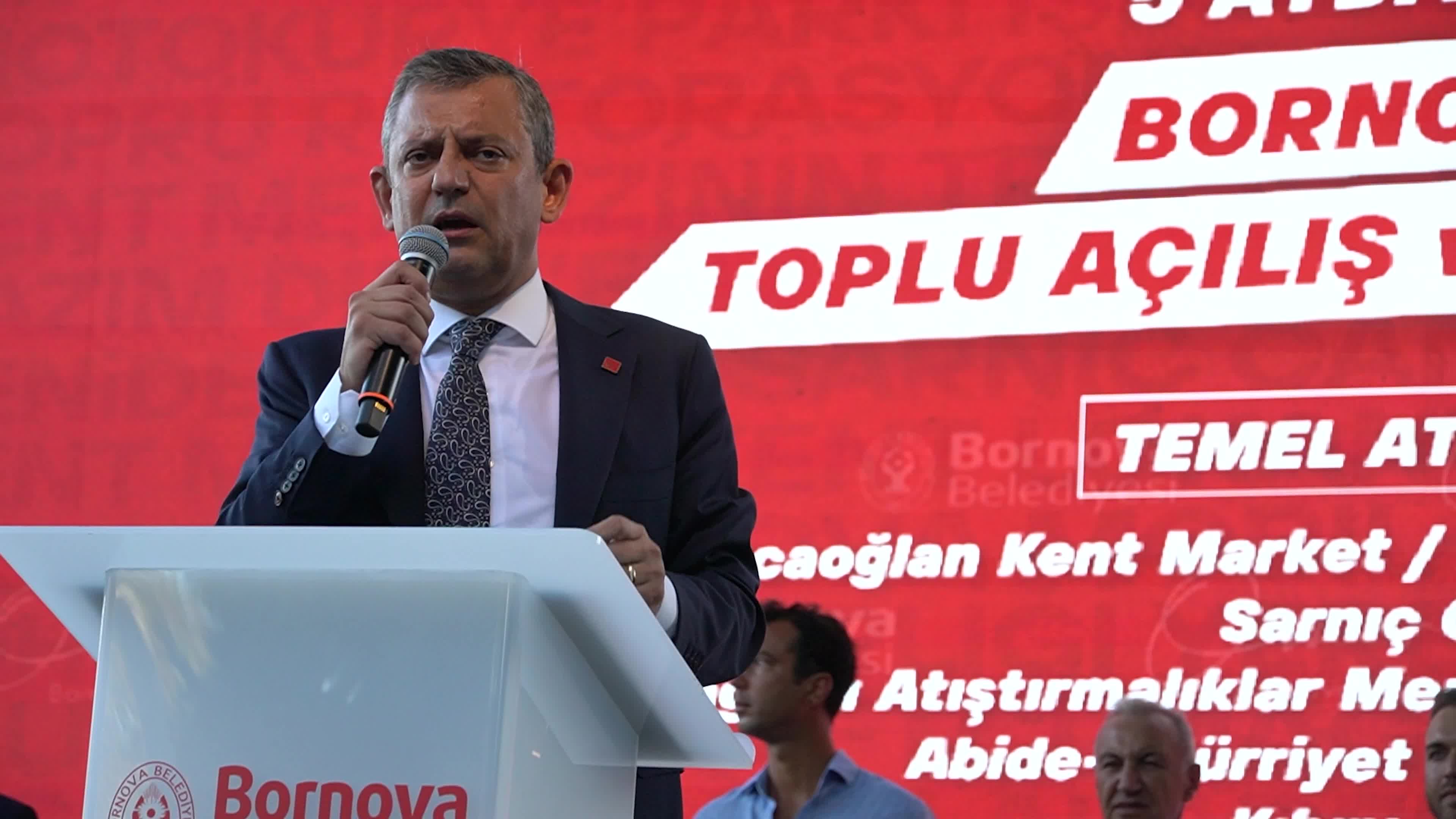 The chairman of the main opposition party CHP, Ozgur Ozel attended to opening ceremony, Izmir, Turkey - 12 Sep 2024