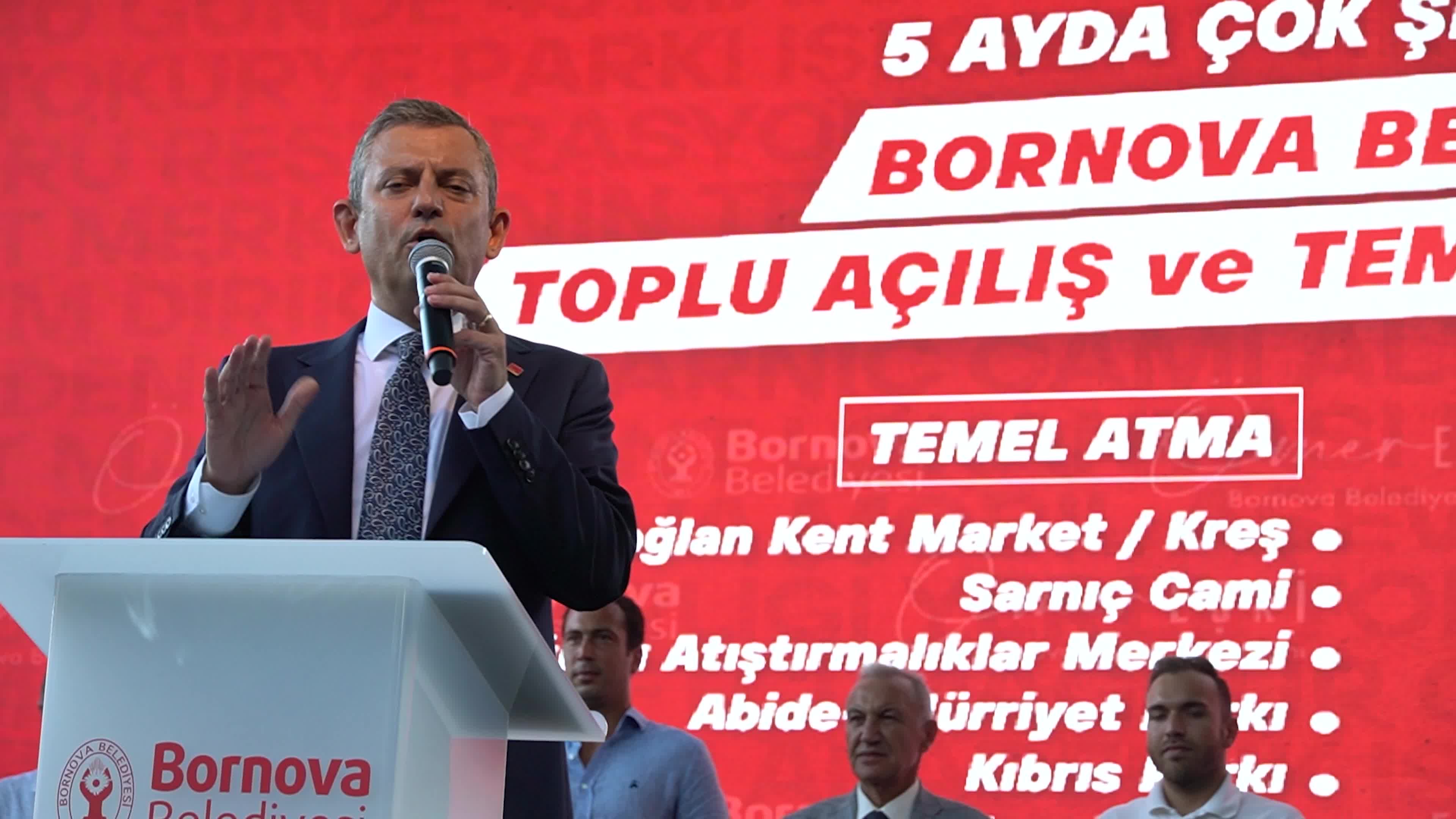 The chairman of the main opposition party CHP, Ozgur Ozel attended to opening ceremony, Izmir, Turkey - 12 Sep 2024