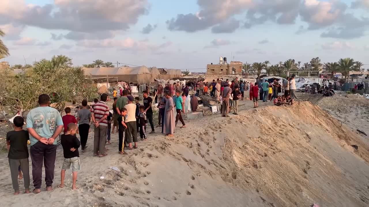 Aftermath of Israeli Airstrike In Gaza, Palestine