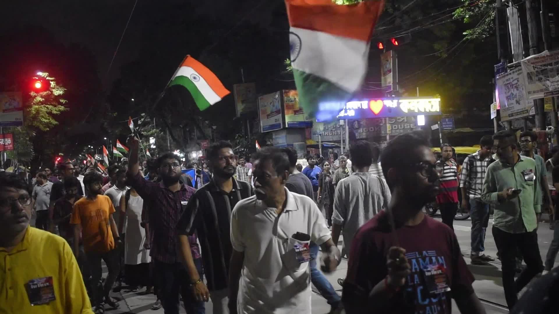 Citizen Protest In Kolkata, India