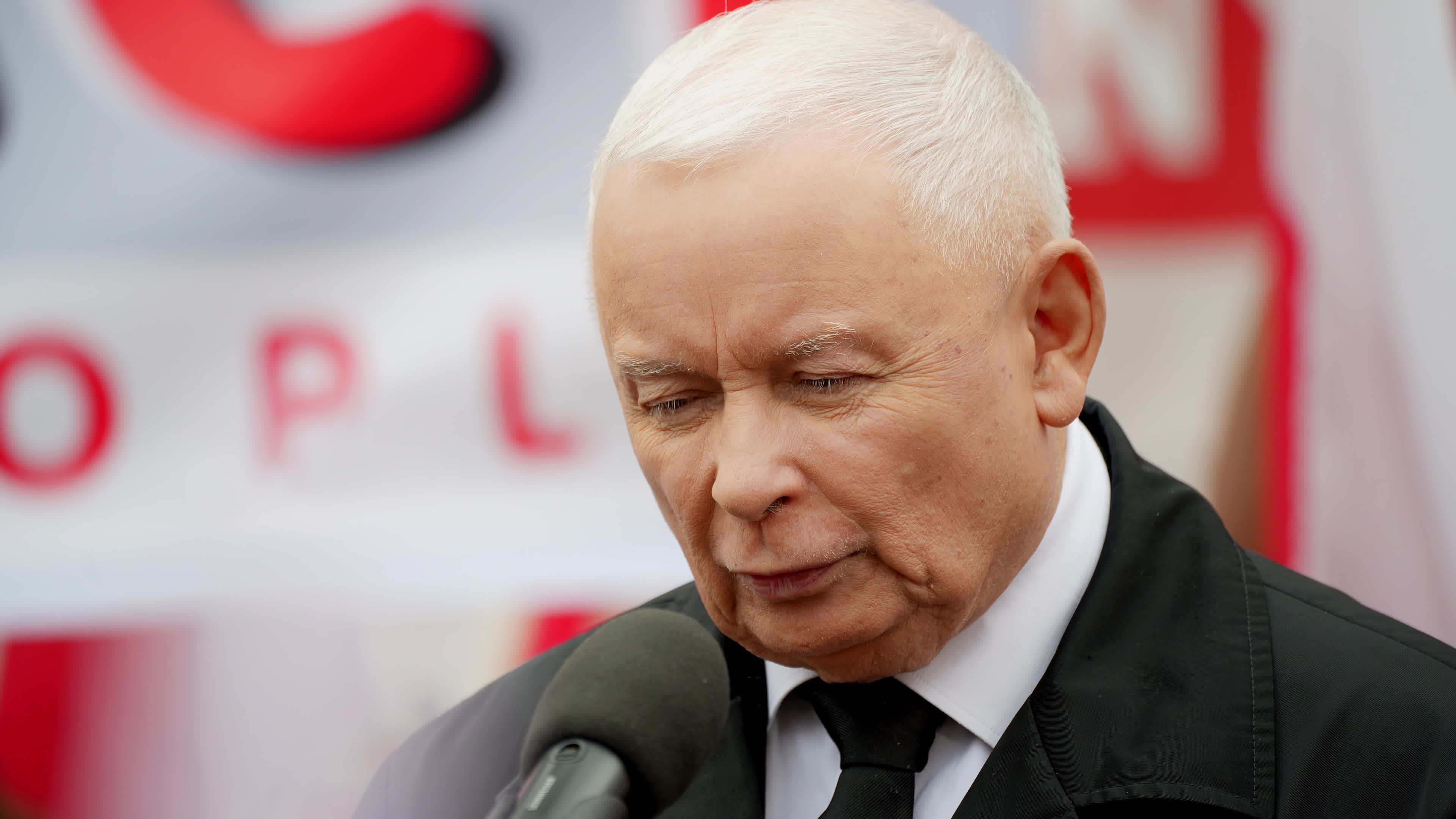 Warsaw Opposition Rally with Jaroslaw Kaczynski 