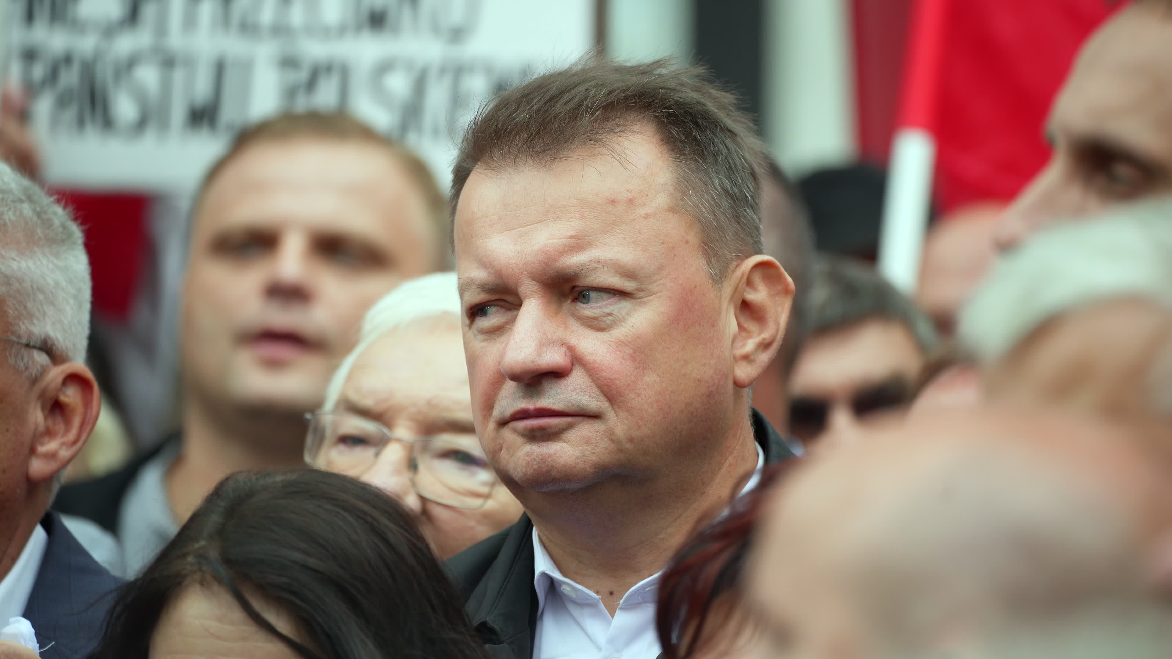 Warsaw Opposition Rally with Jaroslaw Kaczynski 