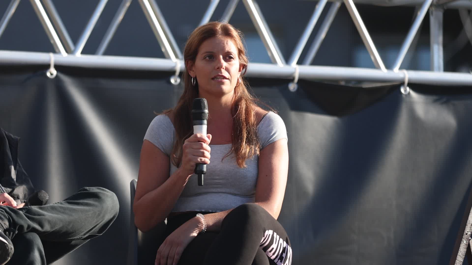 The presentation of Questa Notte Non Sarà Breve comic book by Zerocalcare based on the detention of Ilaria Salis in Budapest