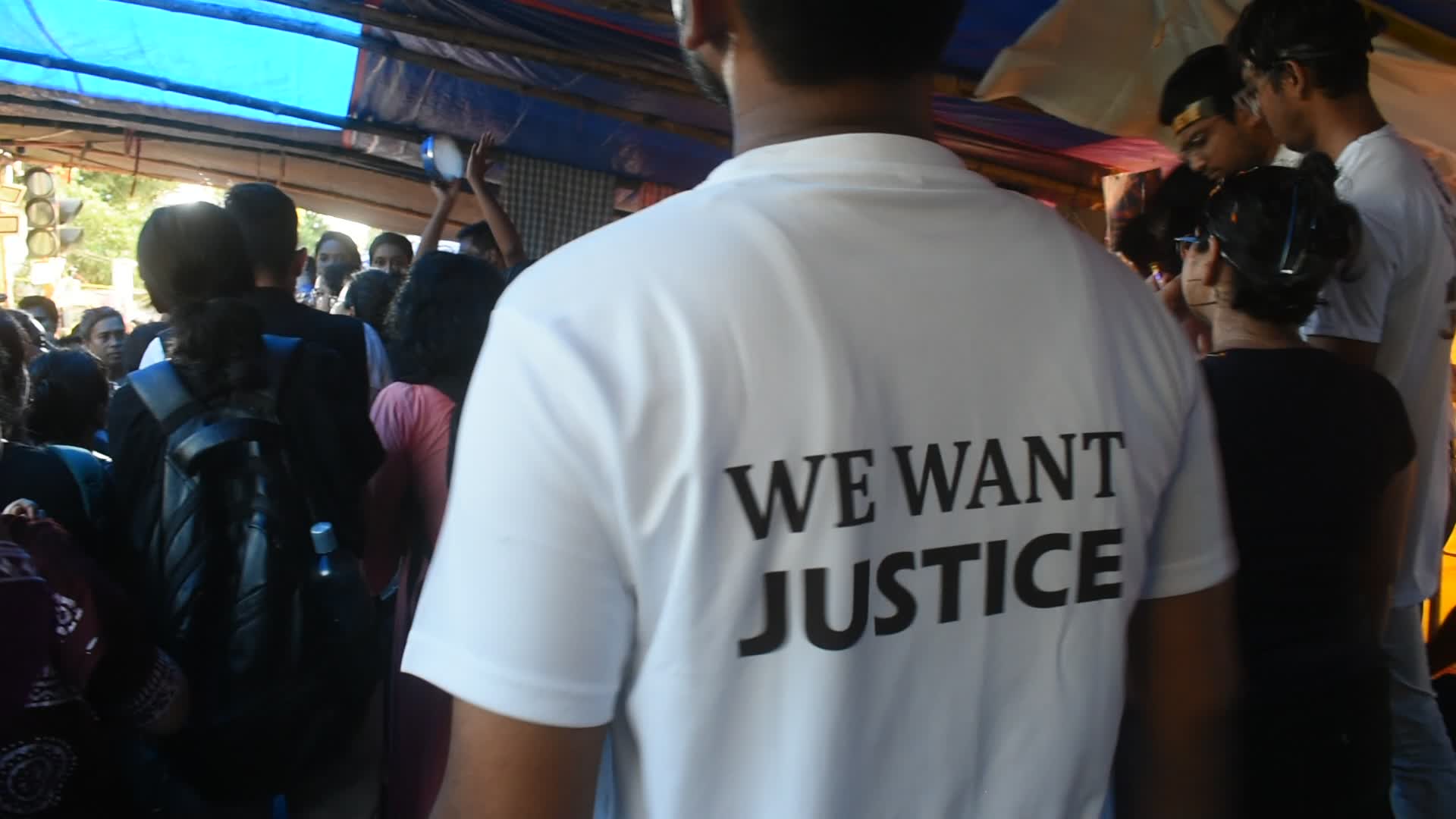 Protest in India.