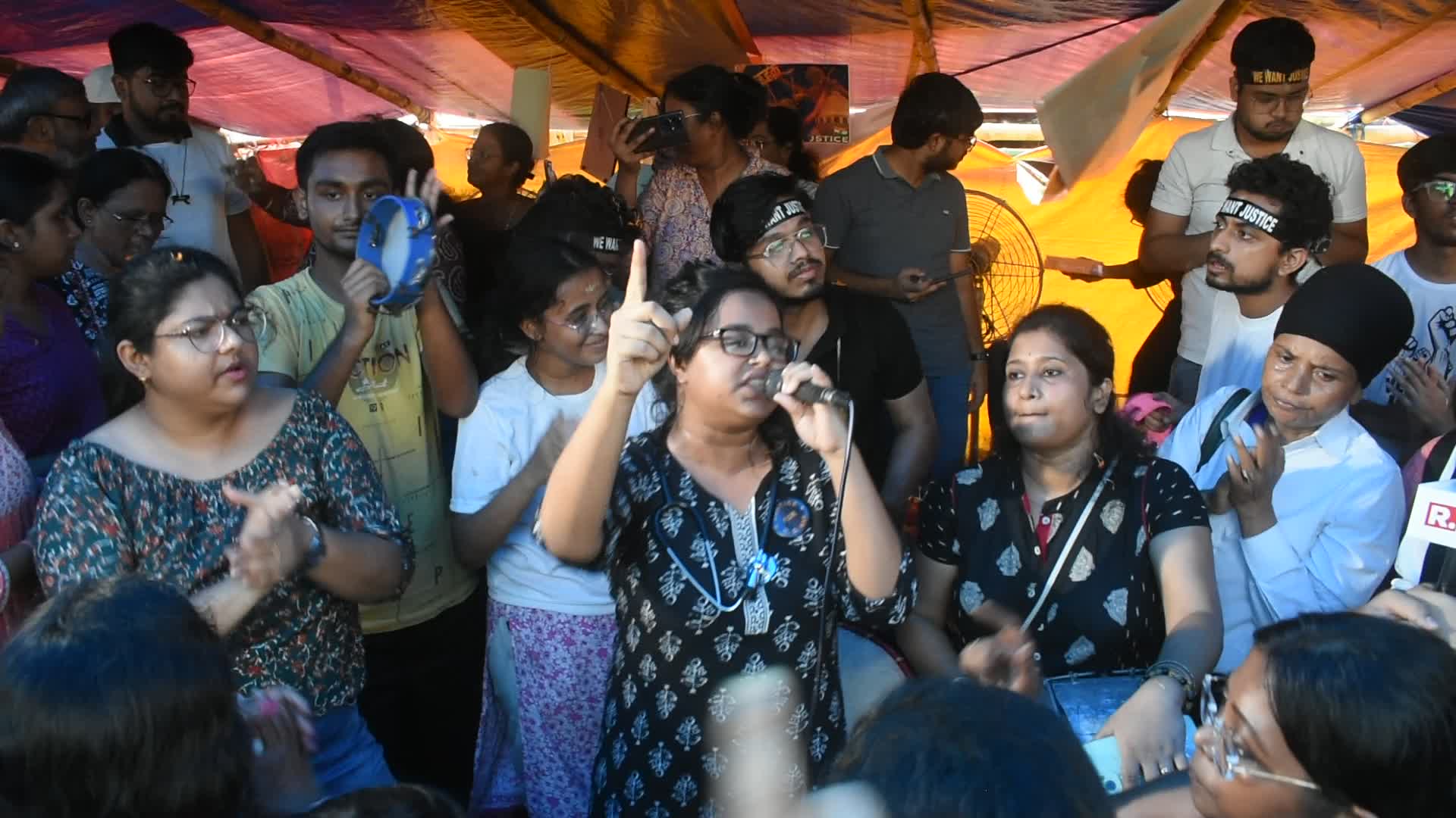 Protest in India.