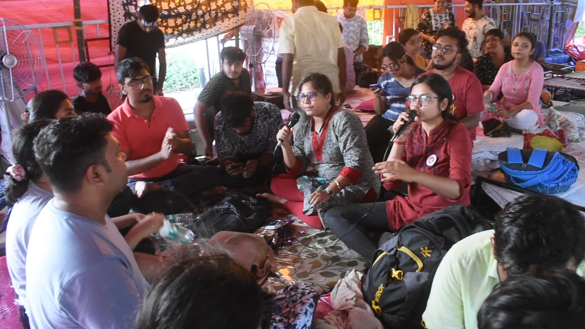 Protest in India.