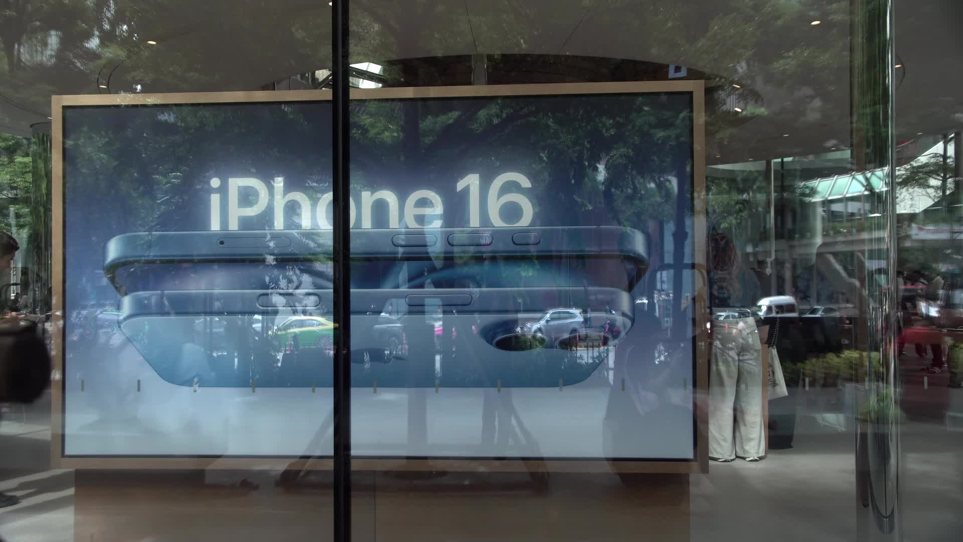 Apple iPhone 16 Begins Sale in Thailand.
