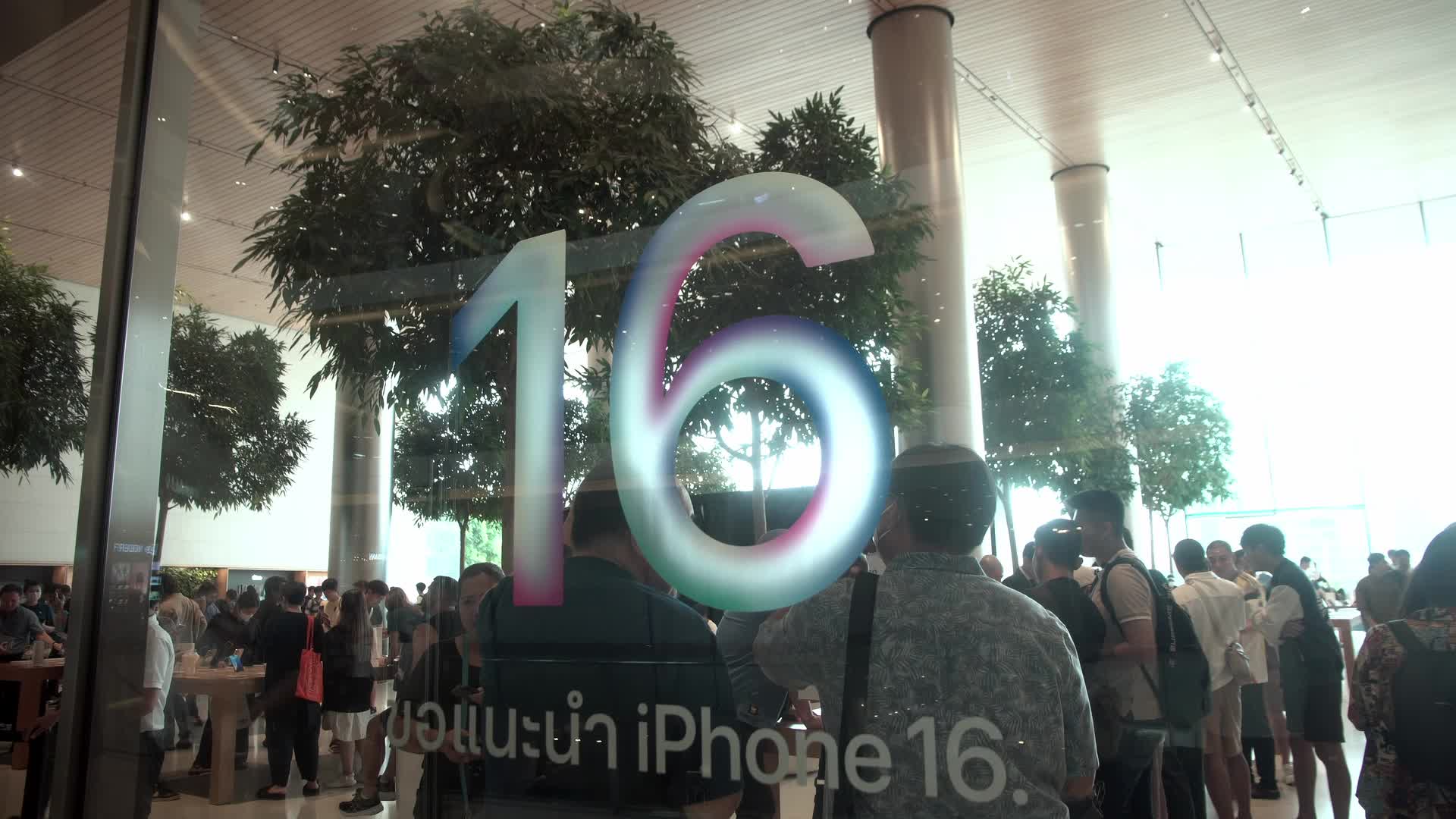 Apple iPhone 16 Begins Sale in Thailand.