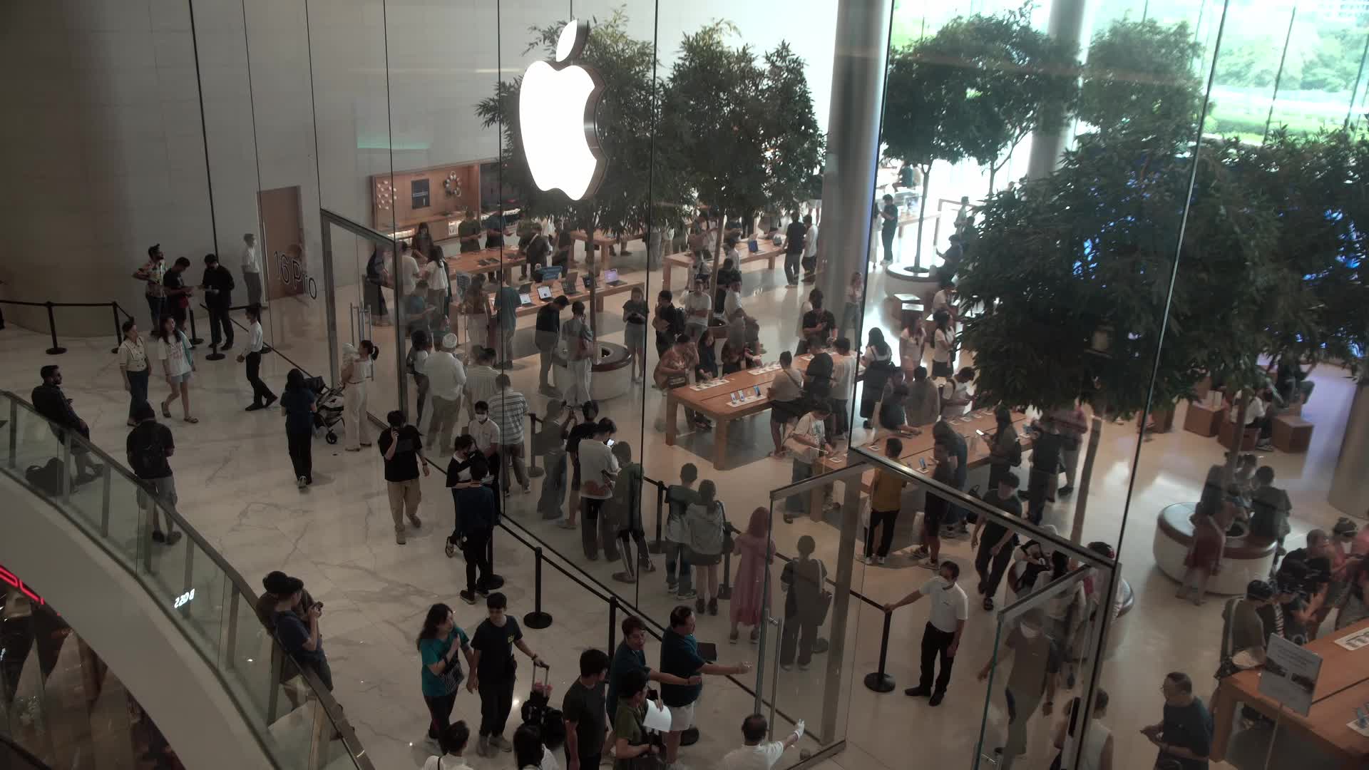 Apple iPhone 16 Begins Sale in Thailand.
