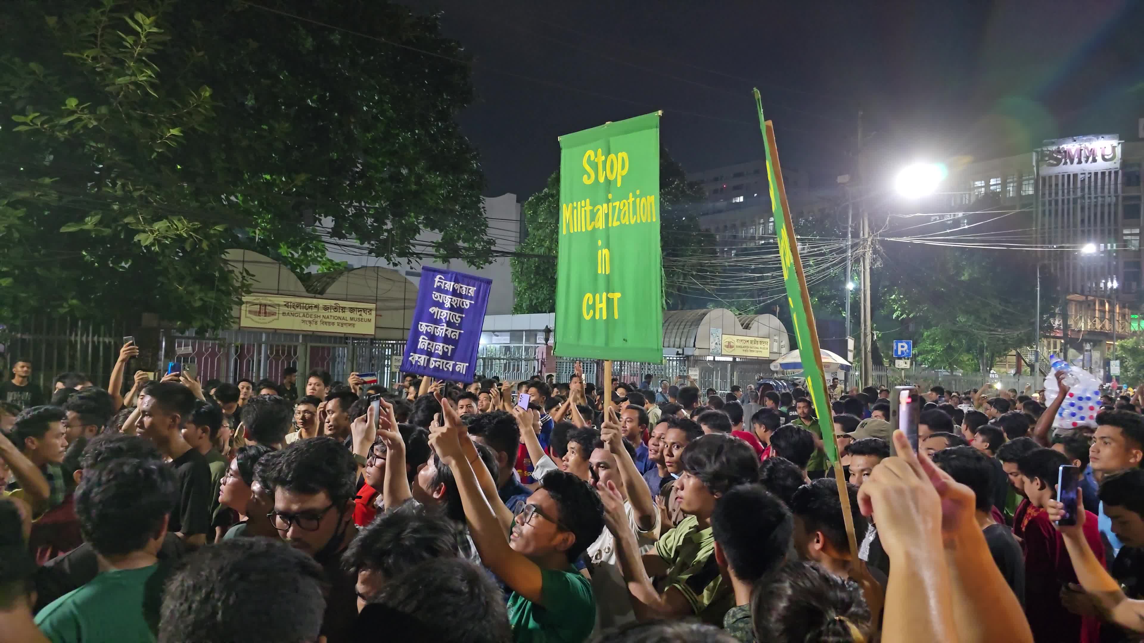 Indigenous community Protest