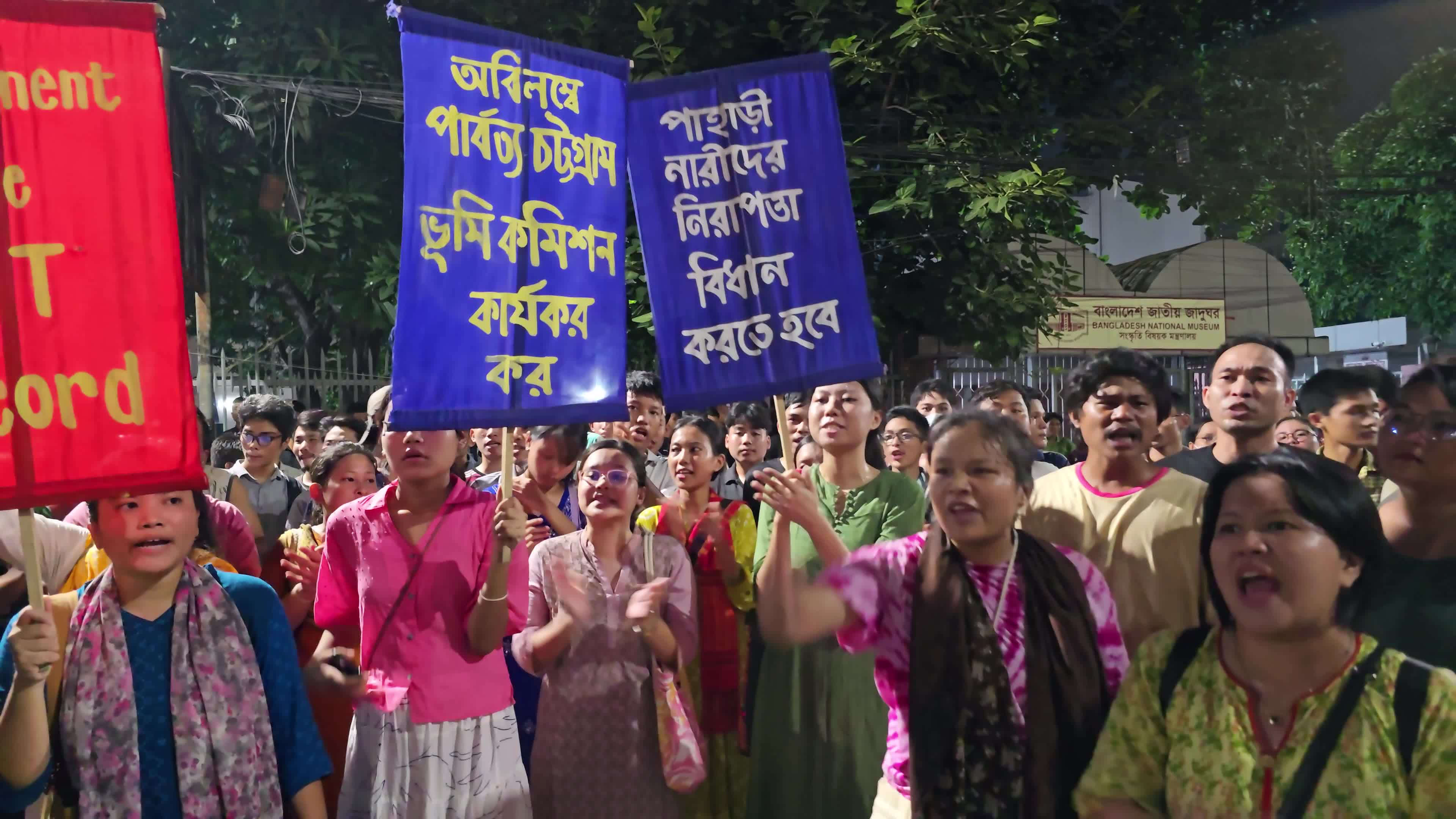 Indigenous community Protest