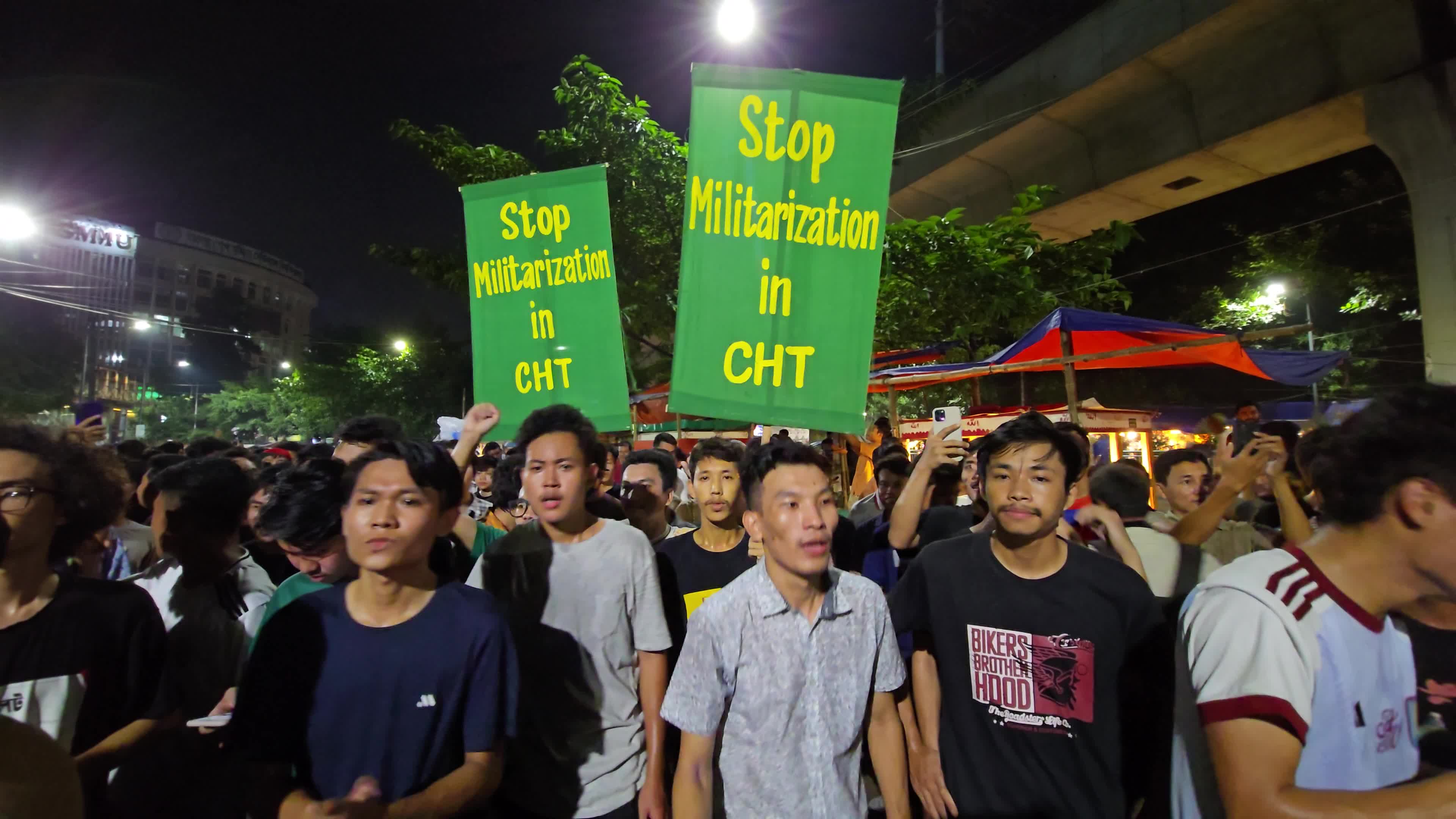 Indigenous community Protest