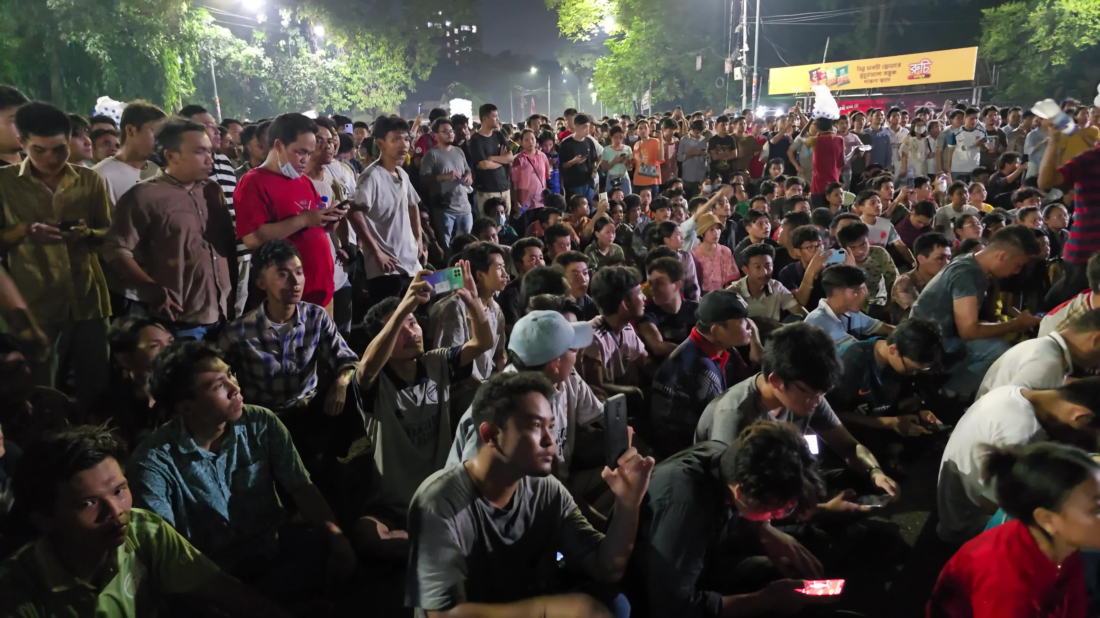 Indigenous community Protest