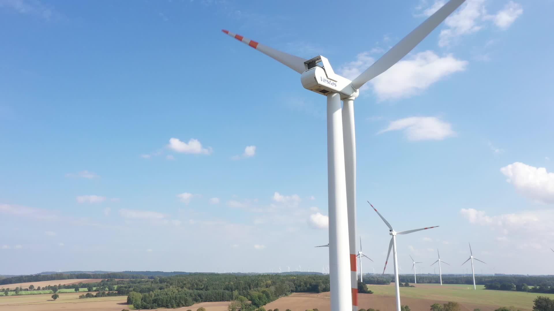 Pomeranian wind farm in Poland