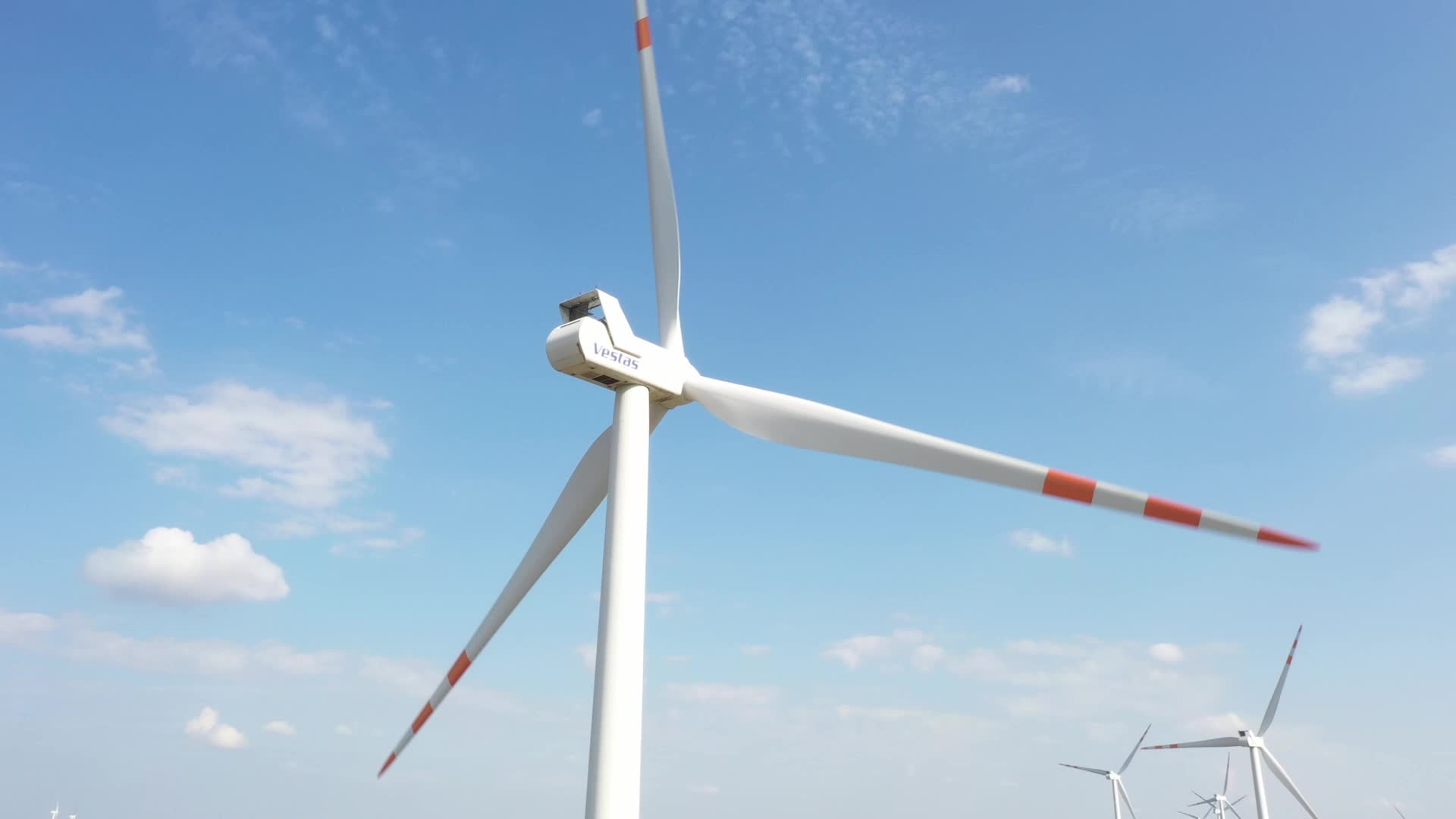 Pomeranian wind farm in Poland