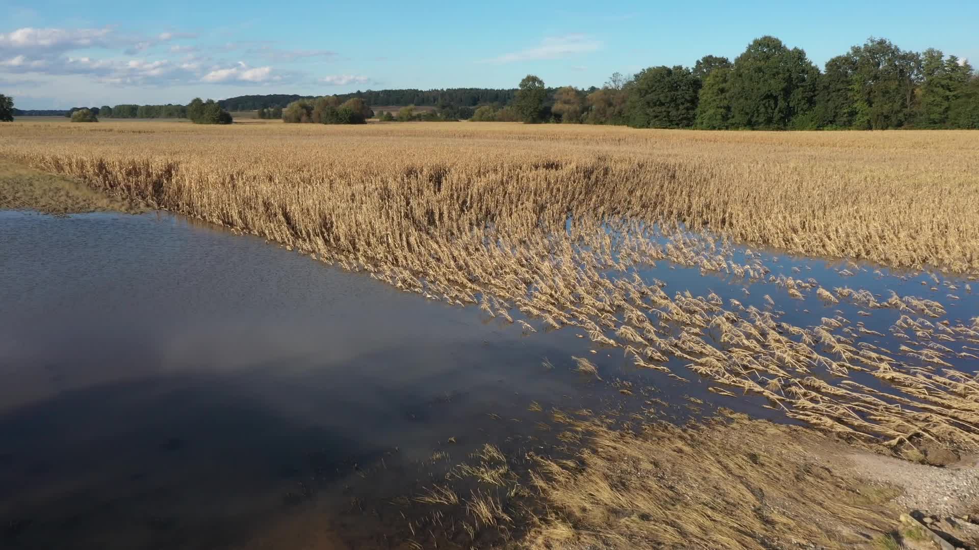 Aftermath of the flooding in southern Poland