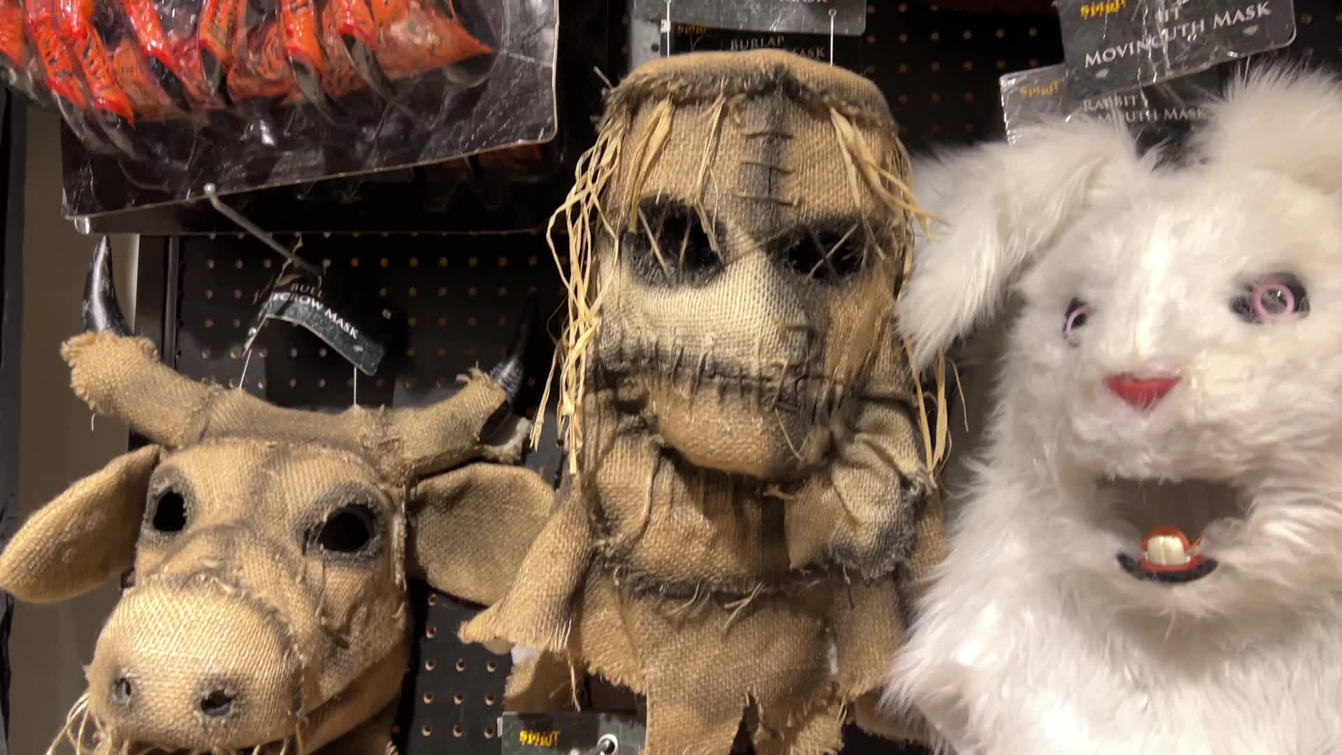 Preparations for Halloween in Toronto, Canada