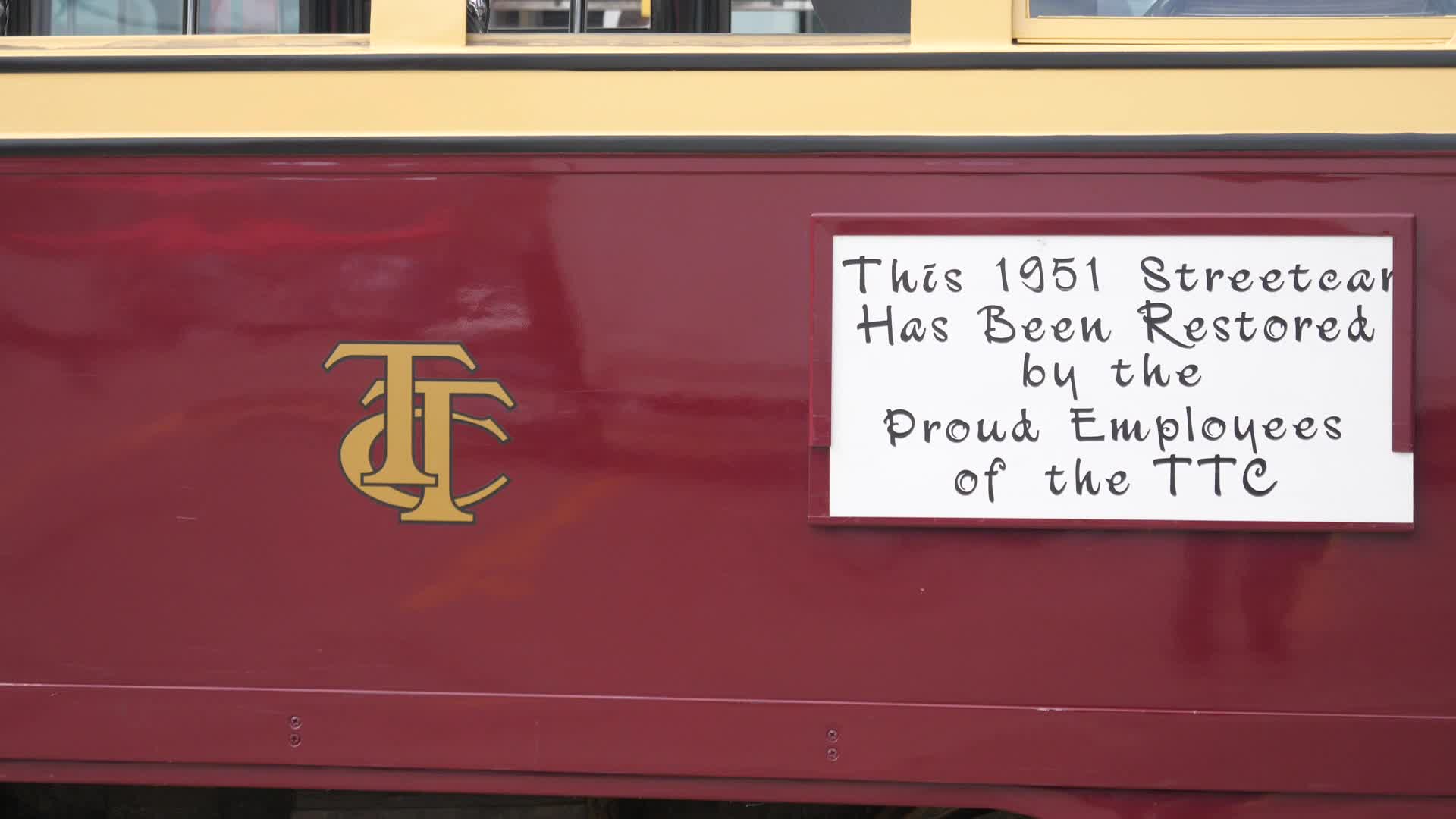 Vintage TTC Vehicles at Hillcrest Complex Centennial Celebration in Toronto