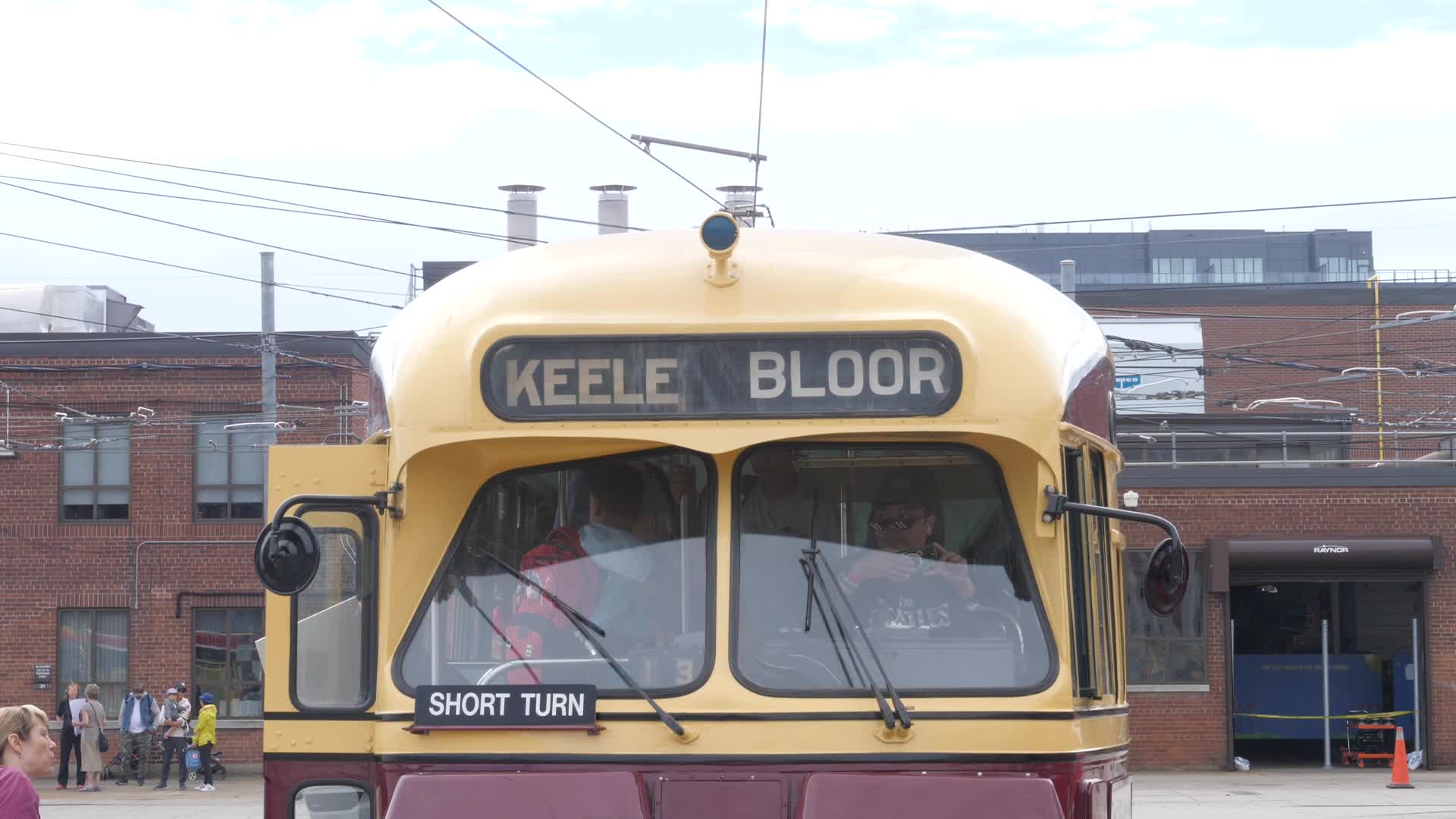 Vintage TTC Vehicles at Hillcrest Complex Centennial Celebration in Toronto