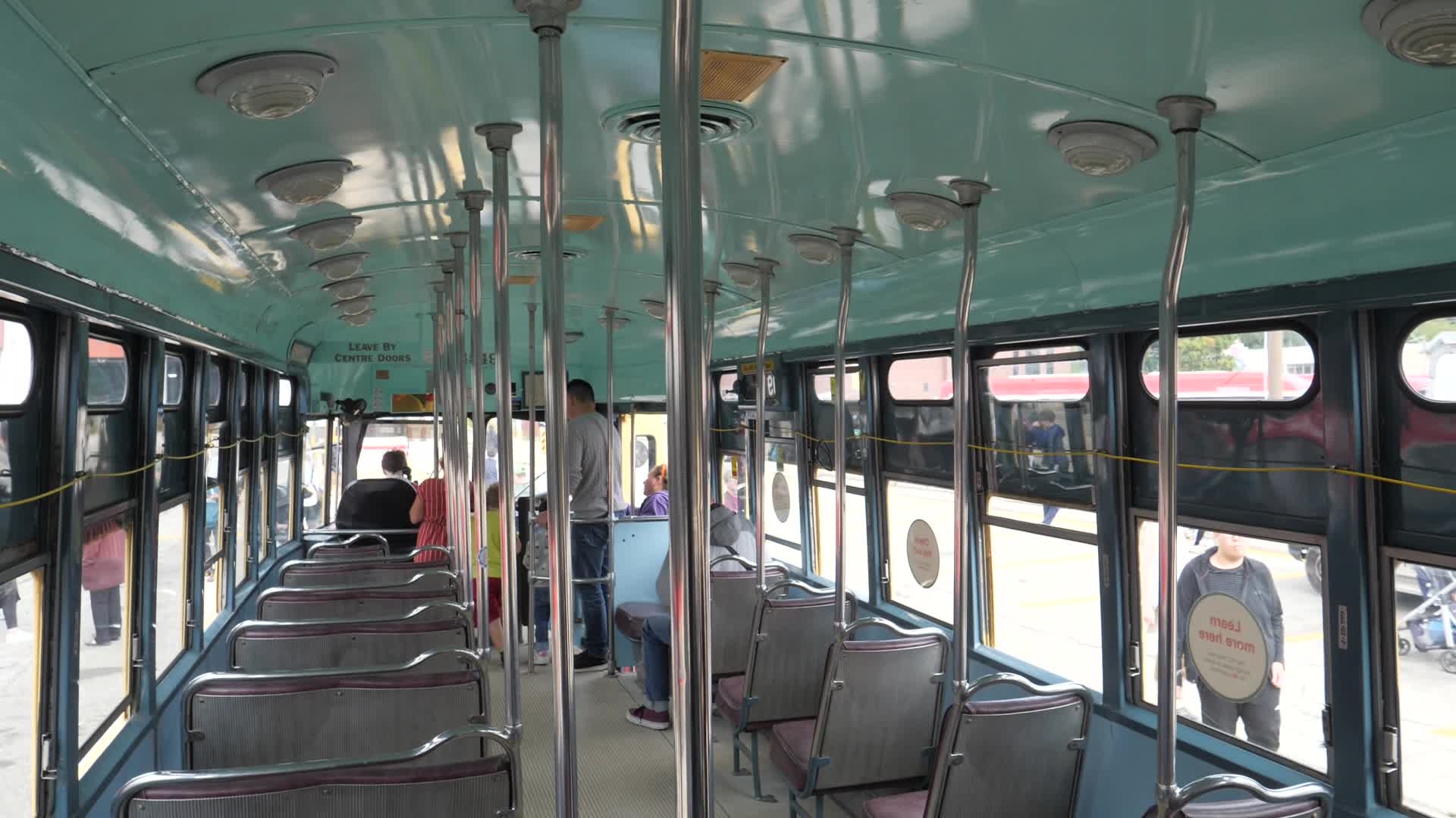 Vintage TTC Vehicles at Hillcrest Complex Centennial Celebration in Toronto