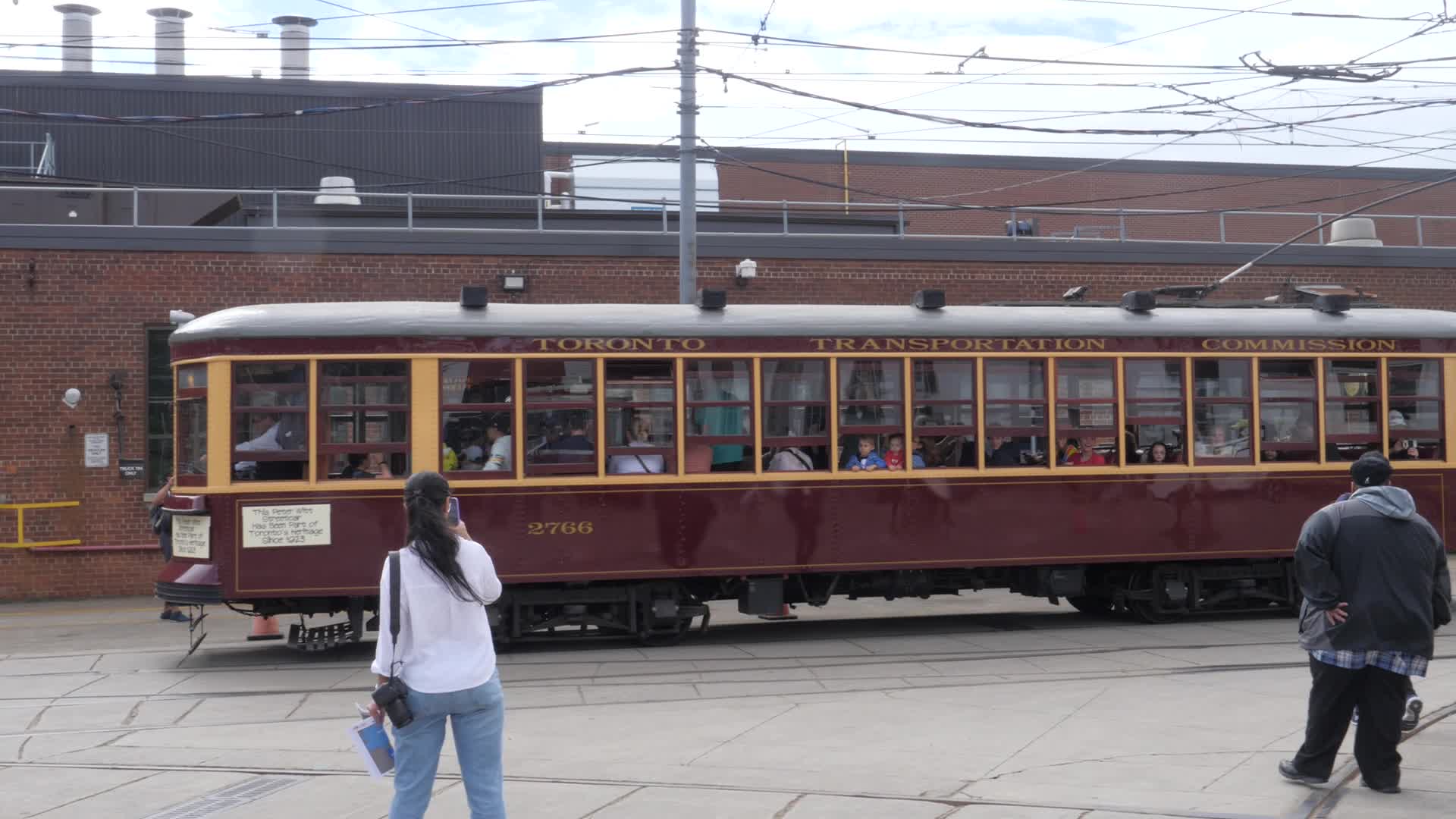 Vintage TTC Vehicles at Hillcrest Complex Centennial Celebration in Toronto