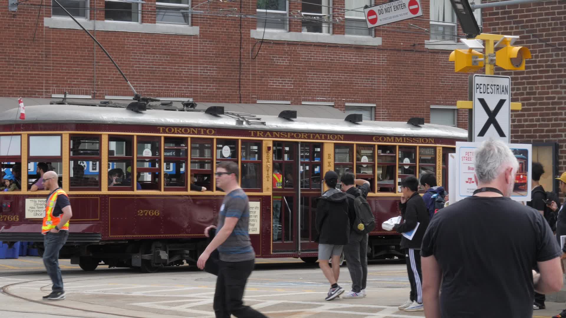 Vintage TTC Vehicles at Hillcrest Complex Centennial Celebration in Toronto