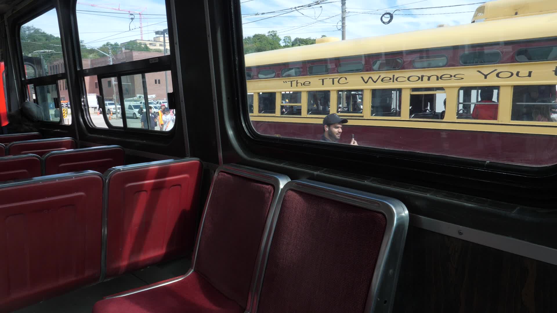 Vintage TTC Vehicles at Hillcrest Complex Centennial Celebration in Toronto