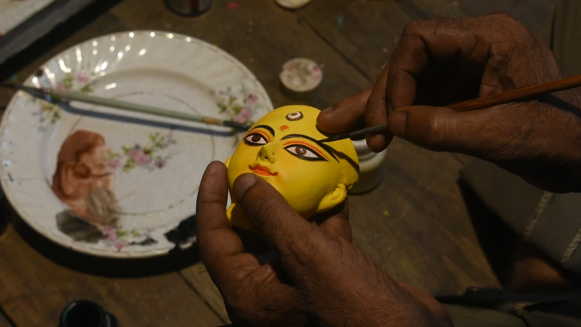 Durga puja festival in India.