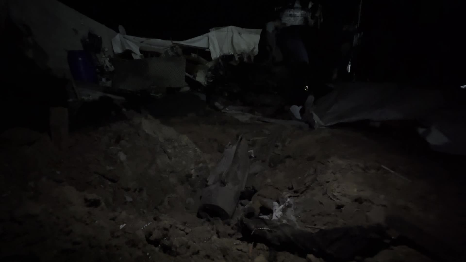 Aftermath of Israeli Airstrike In Gaza, Palestine