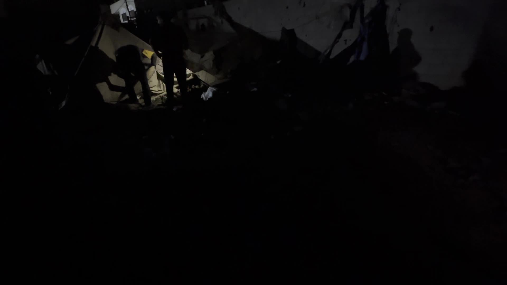 Aftermath of Israeli Airstrike In Gaza, Palestine