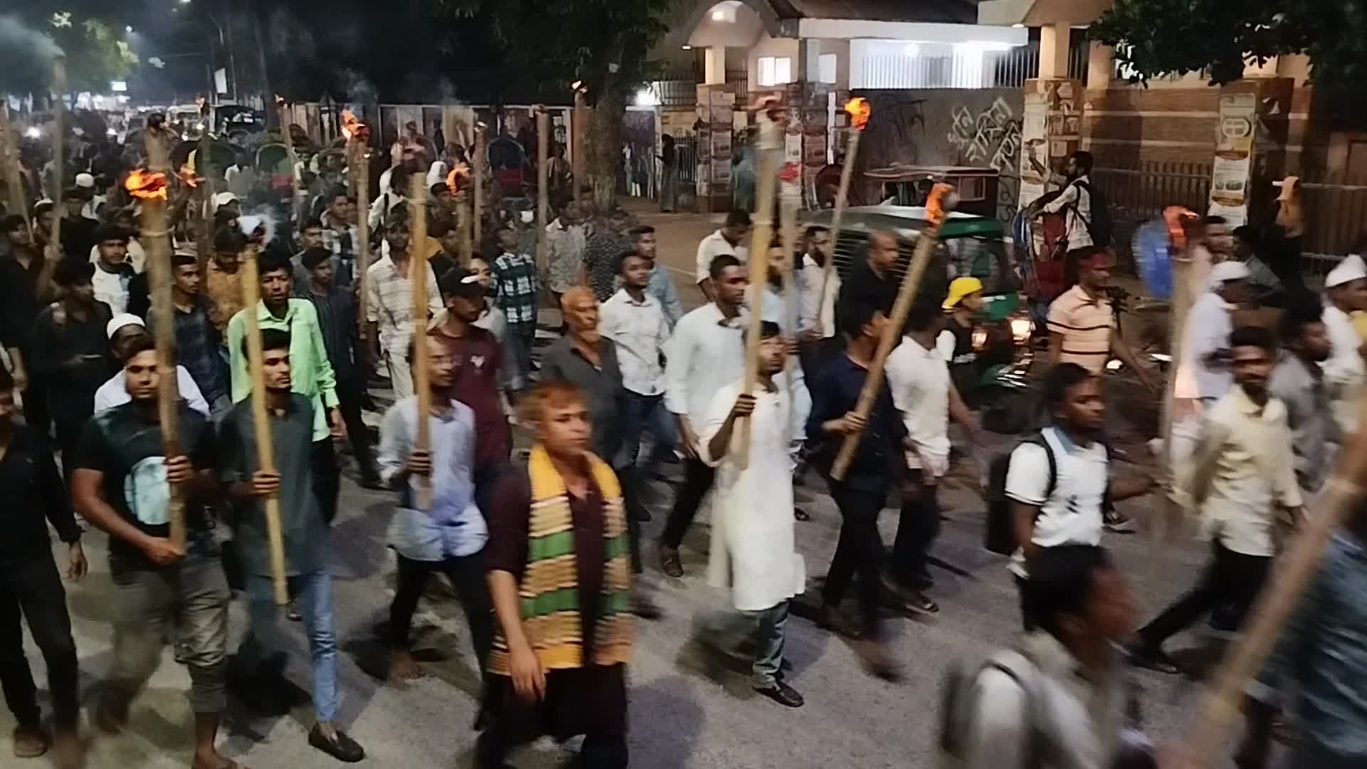 Protest in Bangladesh 