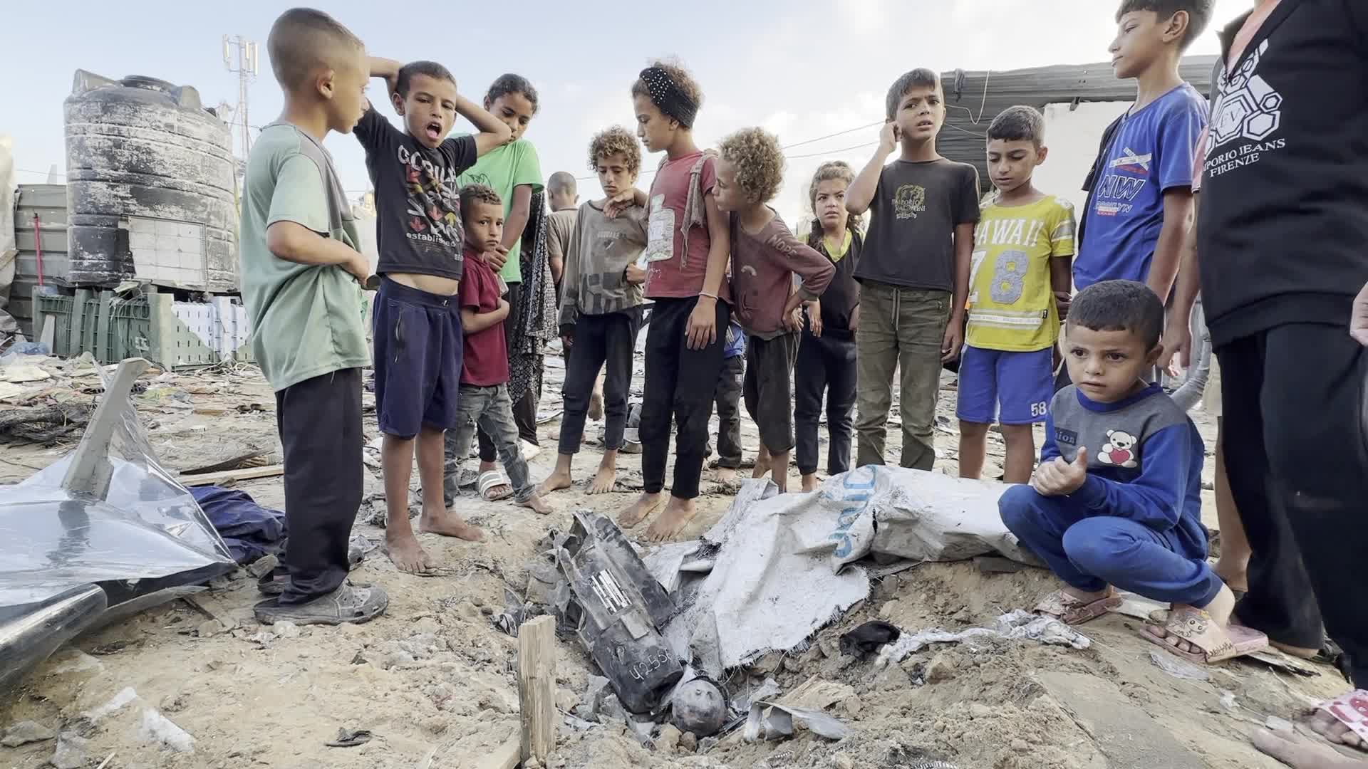 Aftermath of Israeli Airstrike In Gaza, Palestine