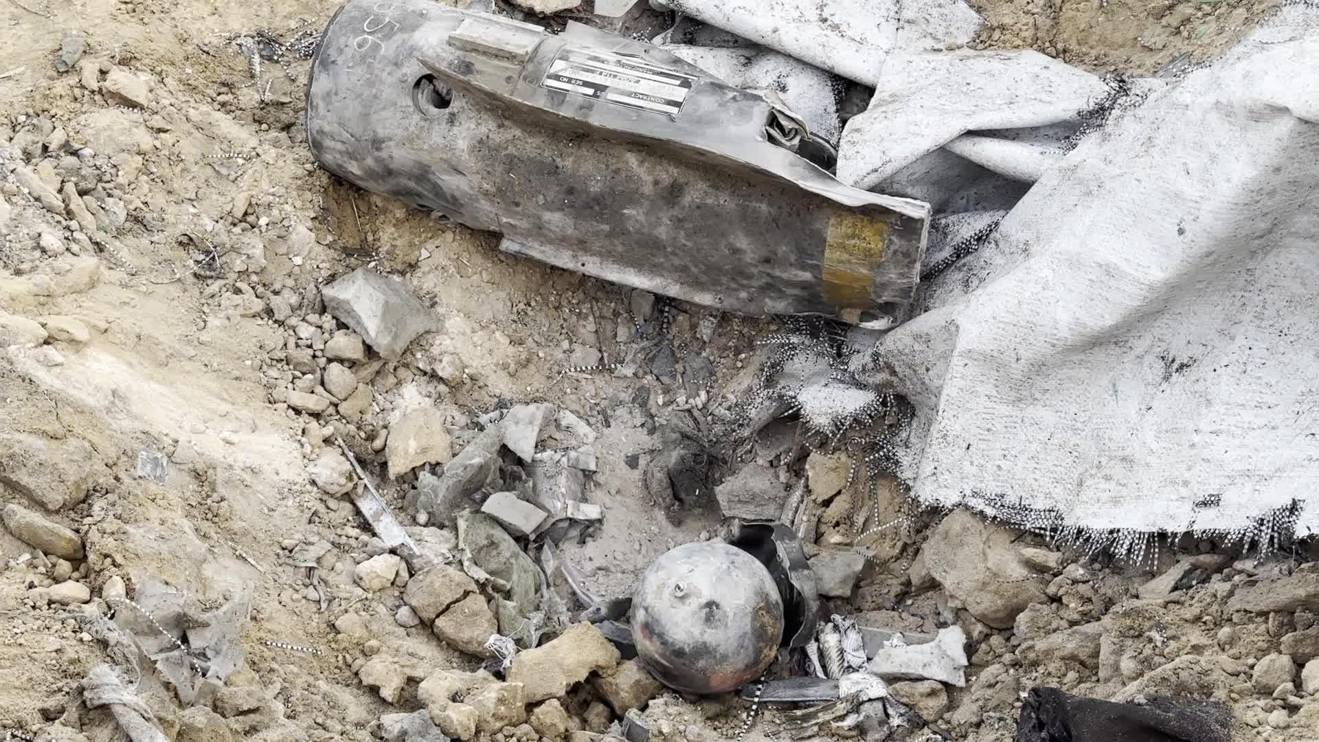 Aftermath of Israeli Airstrike In Gaza, Palestine
