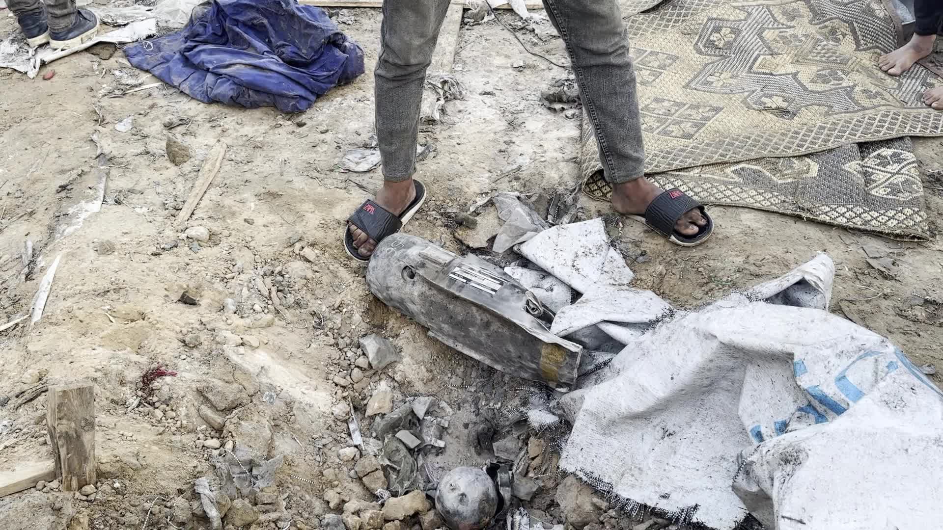 Aftermath of Israeli Airstrike In Gaza, Palestine
