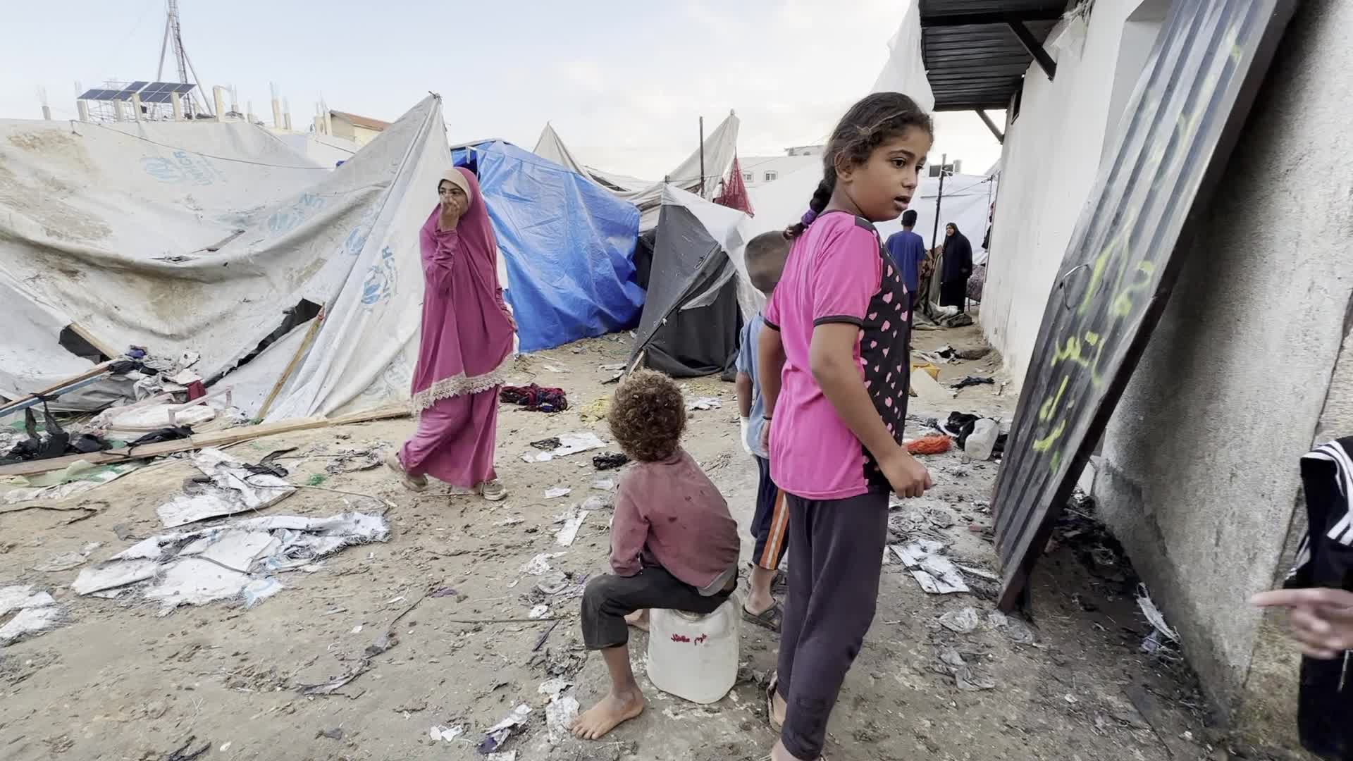 Aftermath of Israeli Airstrike In Gaza, Palestine