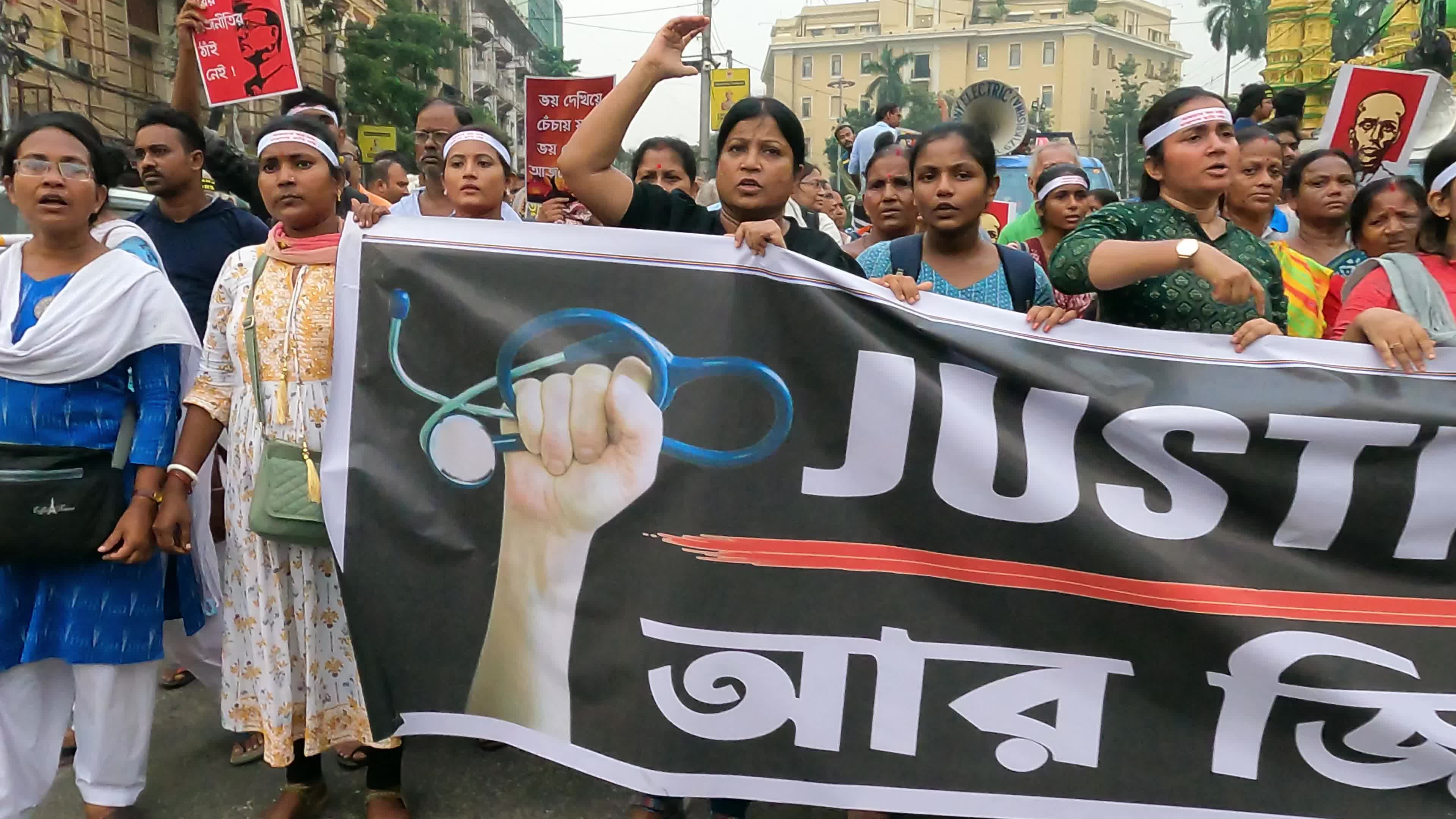 Protest In India over Kolkata rape-murder