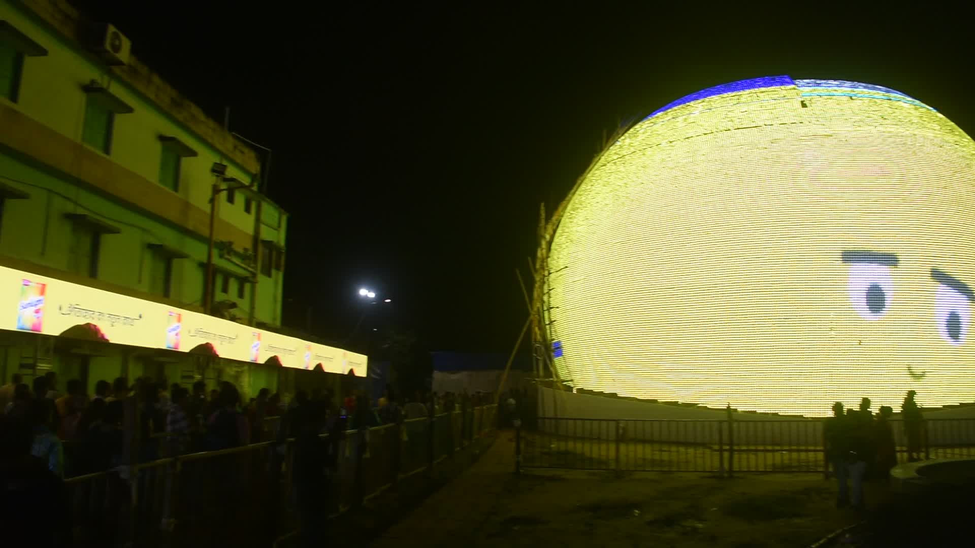 Durga puja festival in Kolkata.