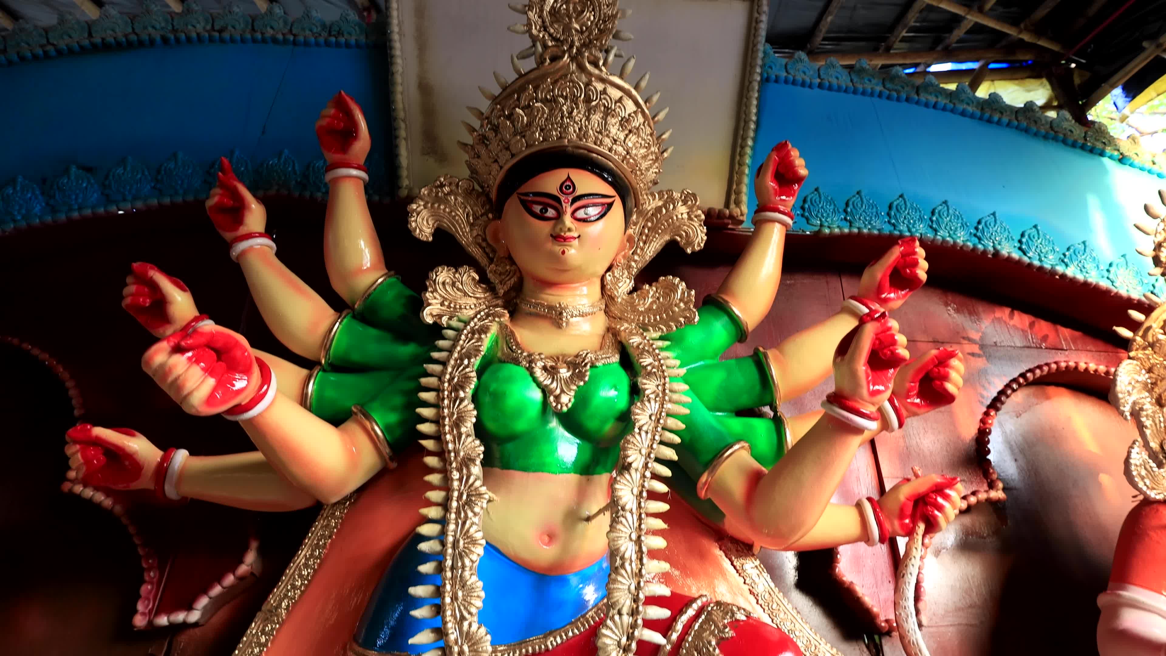 Durga Puja Festival Preparation in Jaipur   