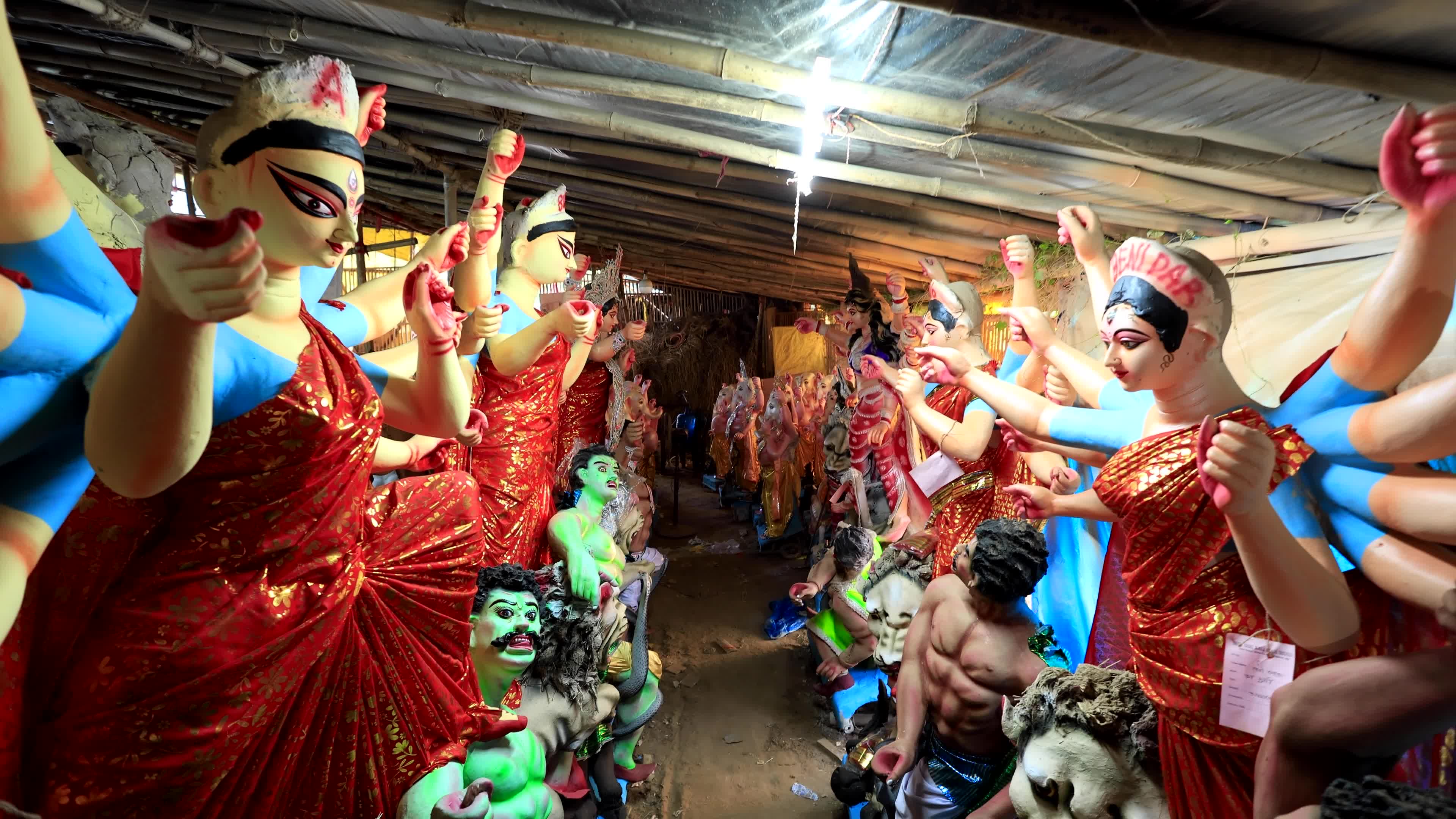 Durga Puja Festival Preparation in Jaipur   